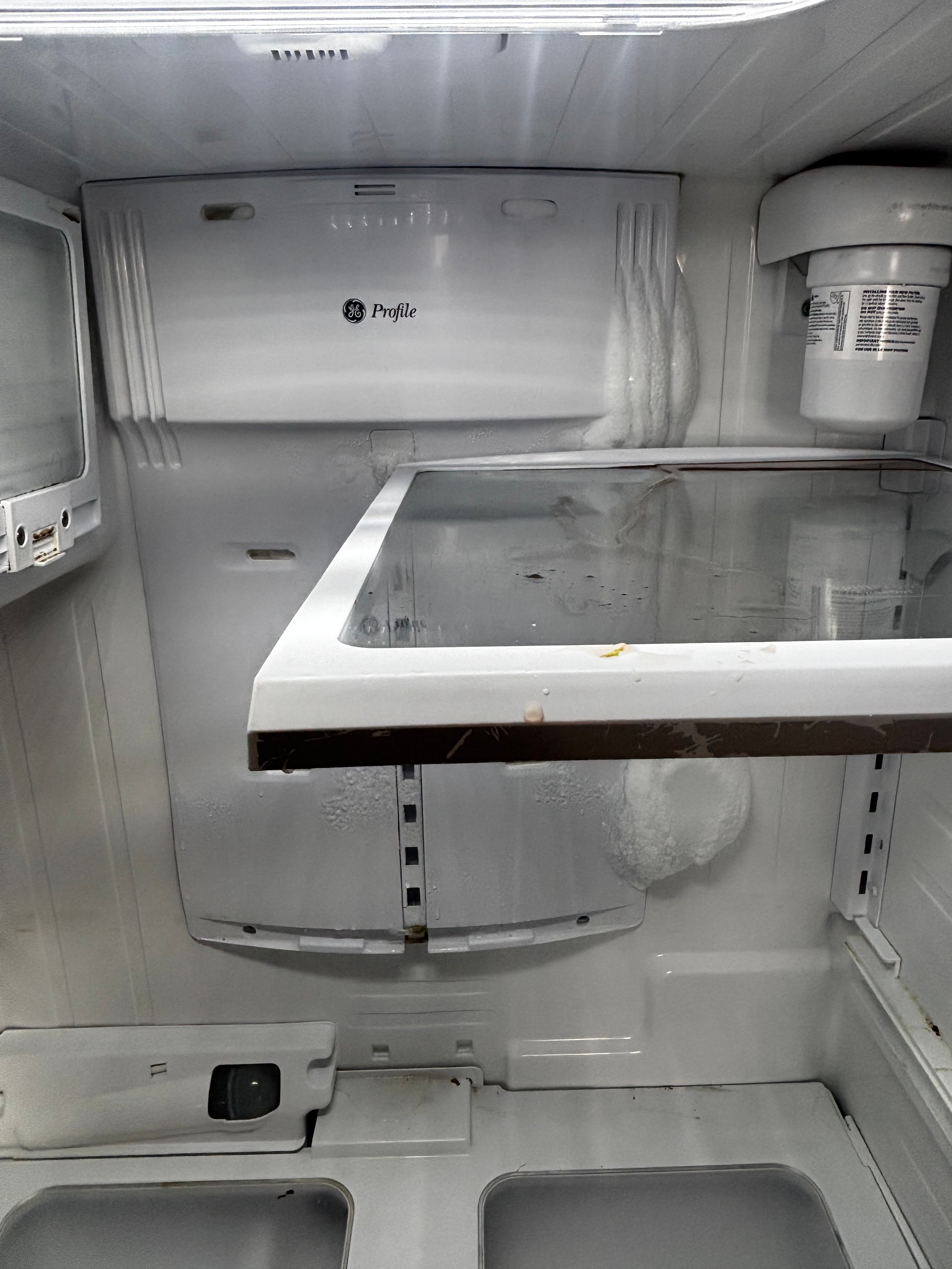 A GE Refrigerator Diagnosed and Fixed With a Defrost Heater in South Loop, Chicago (photo 2)