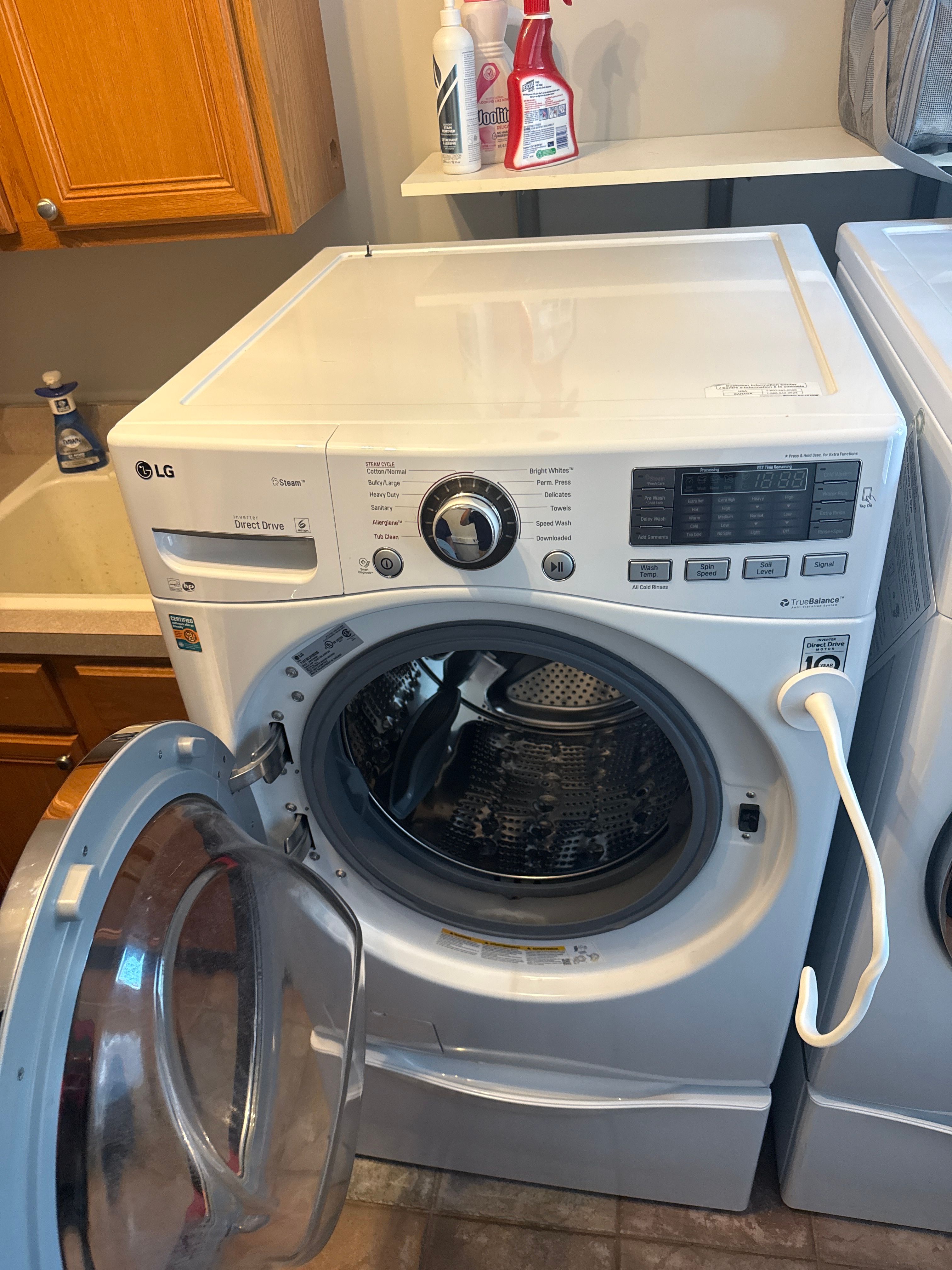 An LG Washer That Would Not Drain in Tinley Park (photo 1)