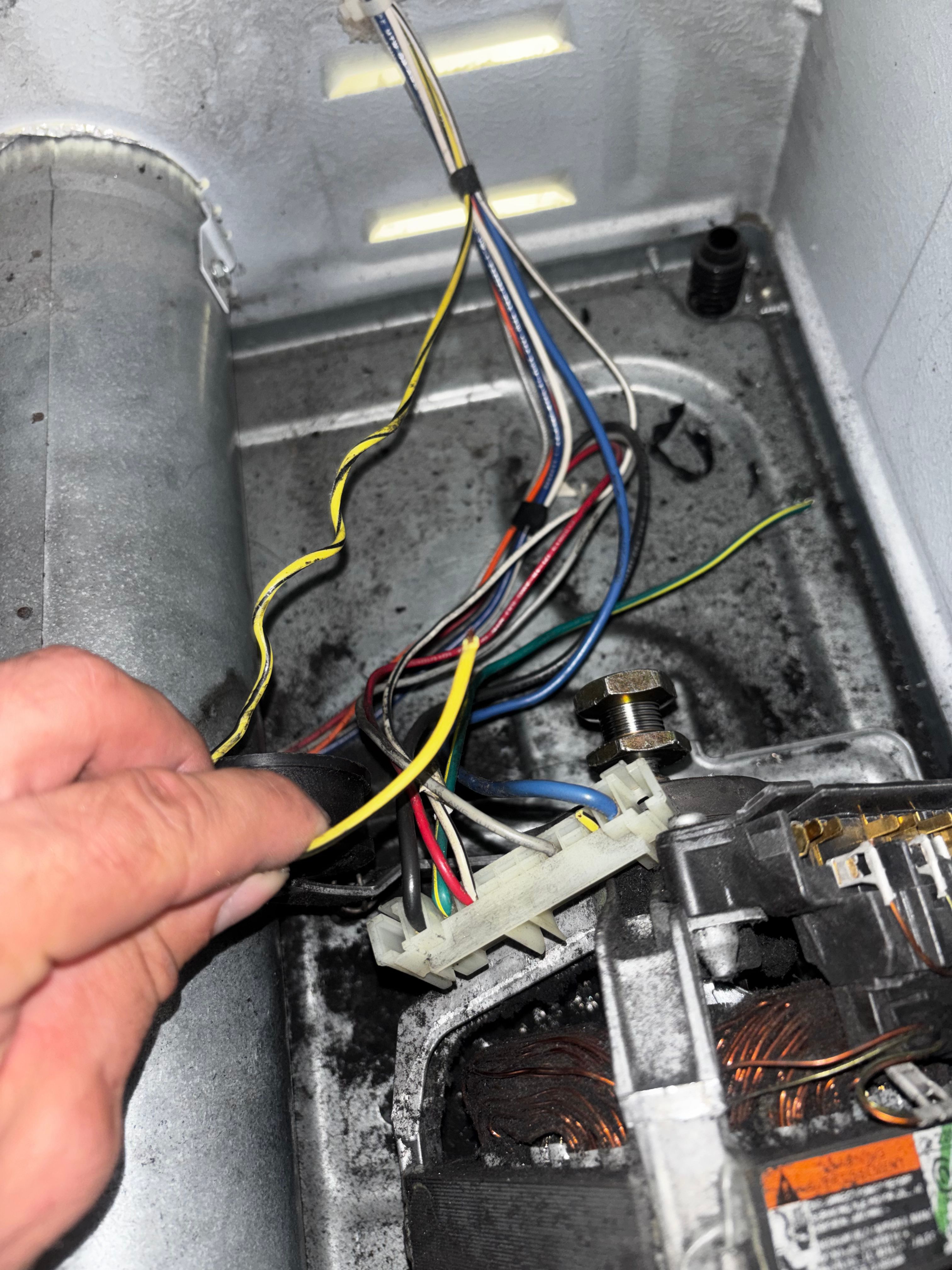A Maytag Dryer Not Spinning Fixed With a Belt and Idler in Jefferson Park, Chicago (photo 3)