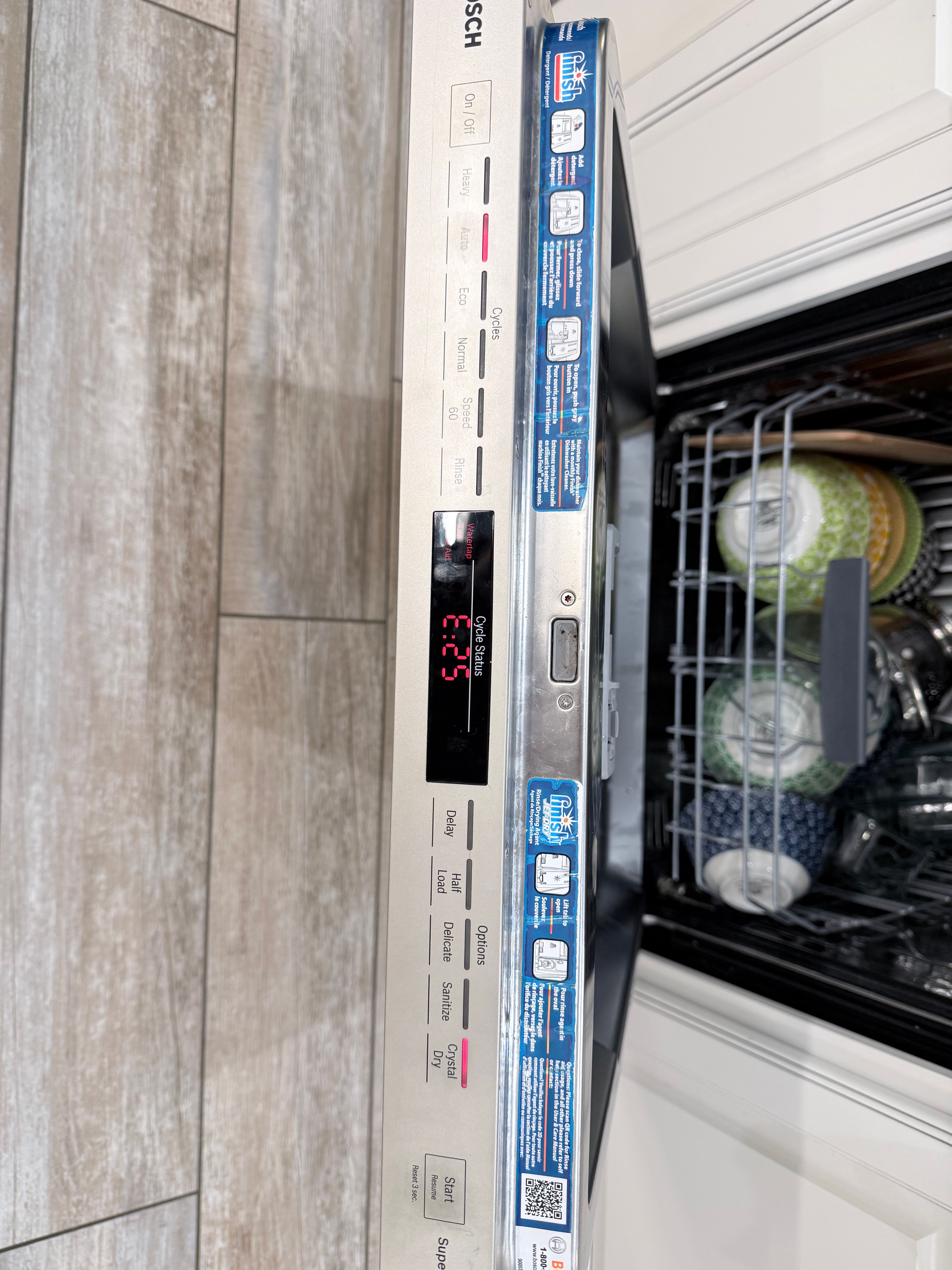 A Bosch Dishwasher With an E25 Error From a Seized Drain Pump in The Woodlands (photo 2)
