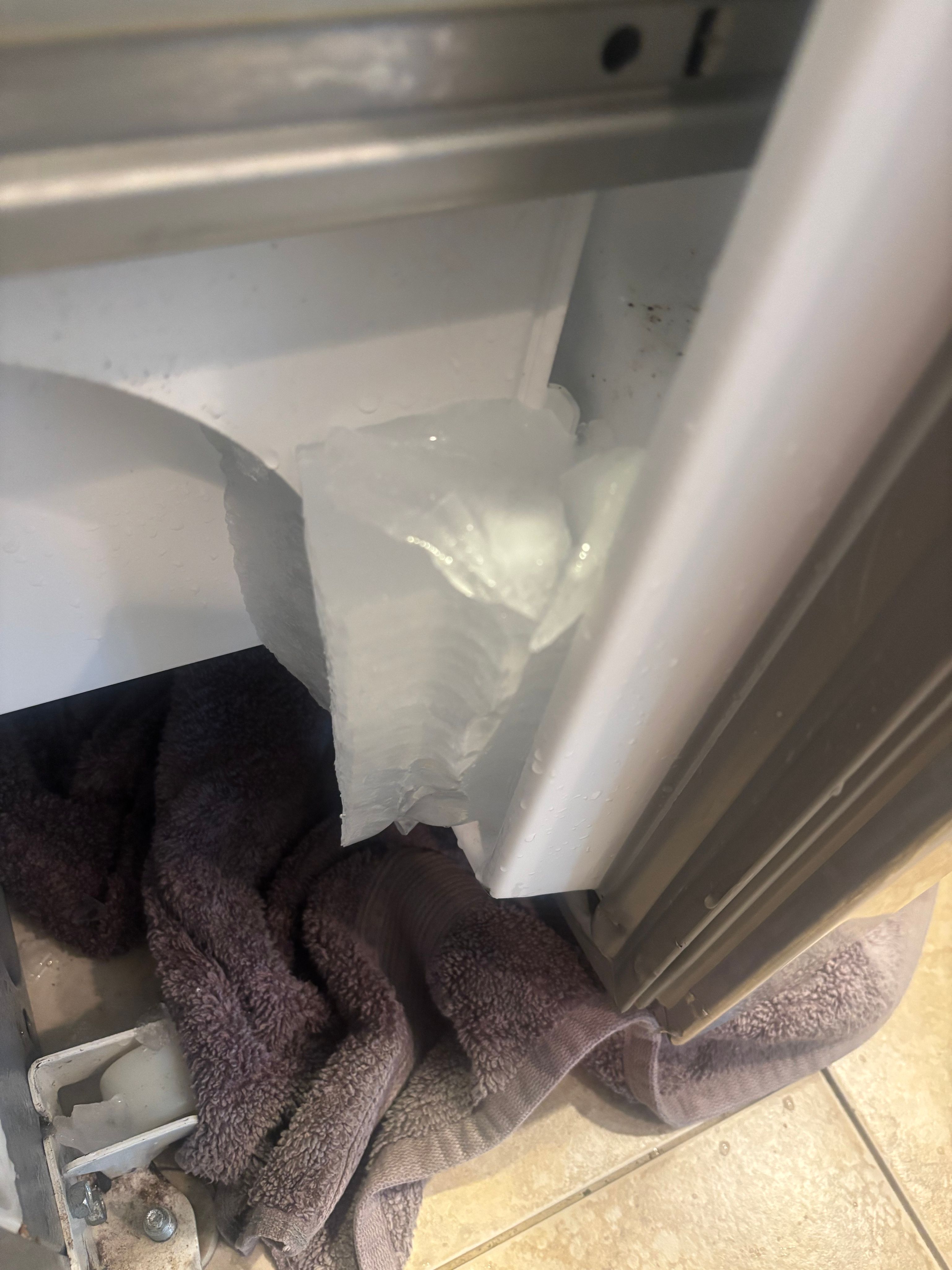 A KitchenAid Refrigerator With a Freezer Door Stuck Shut in Lake Zurich (photo 2)