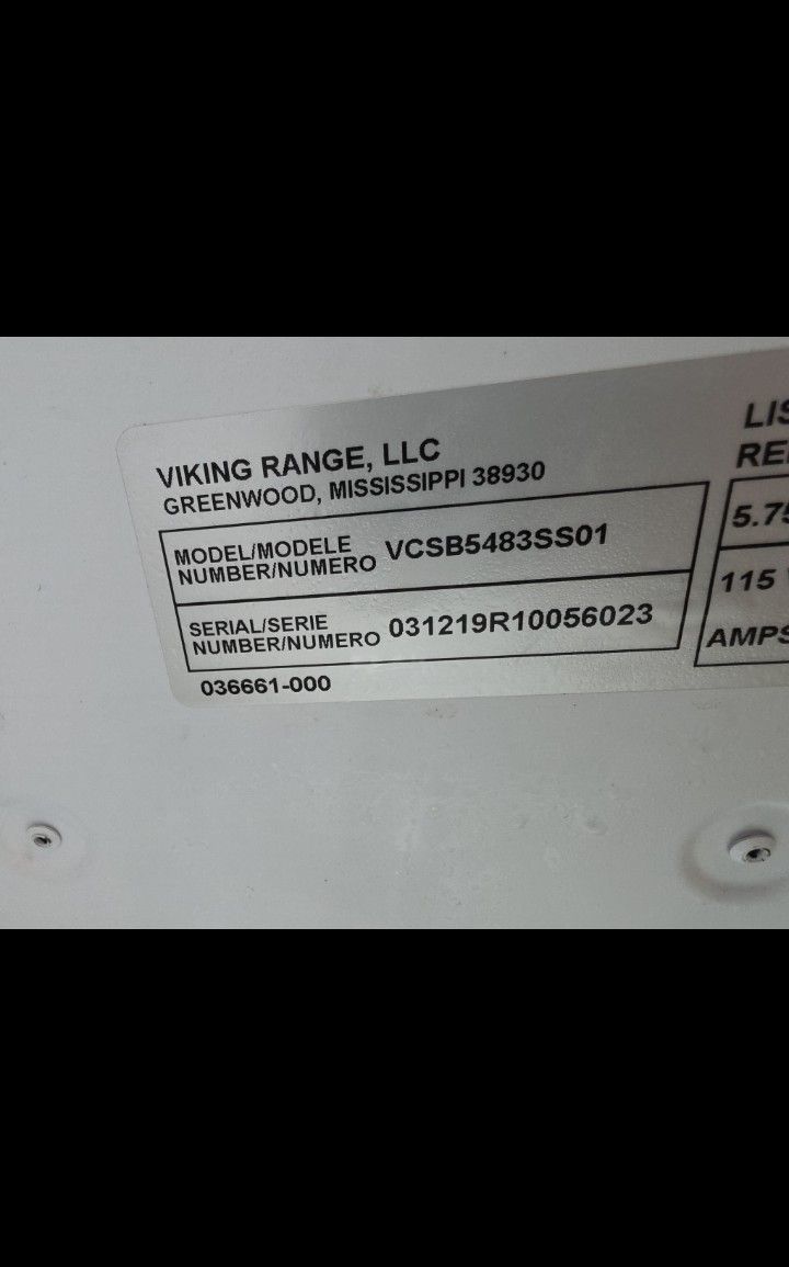 A Viking Refrigerator Not Cooling Properly in Pasadena (photo 2)