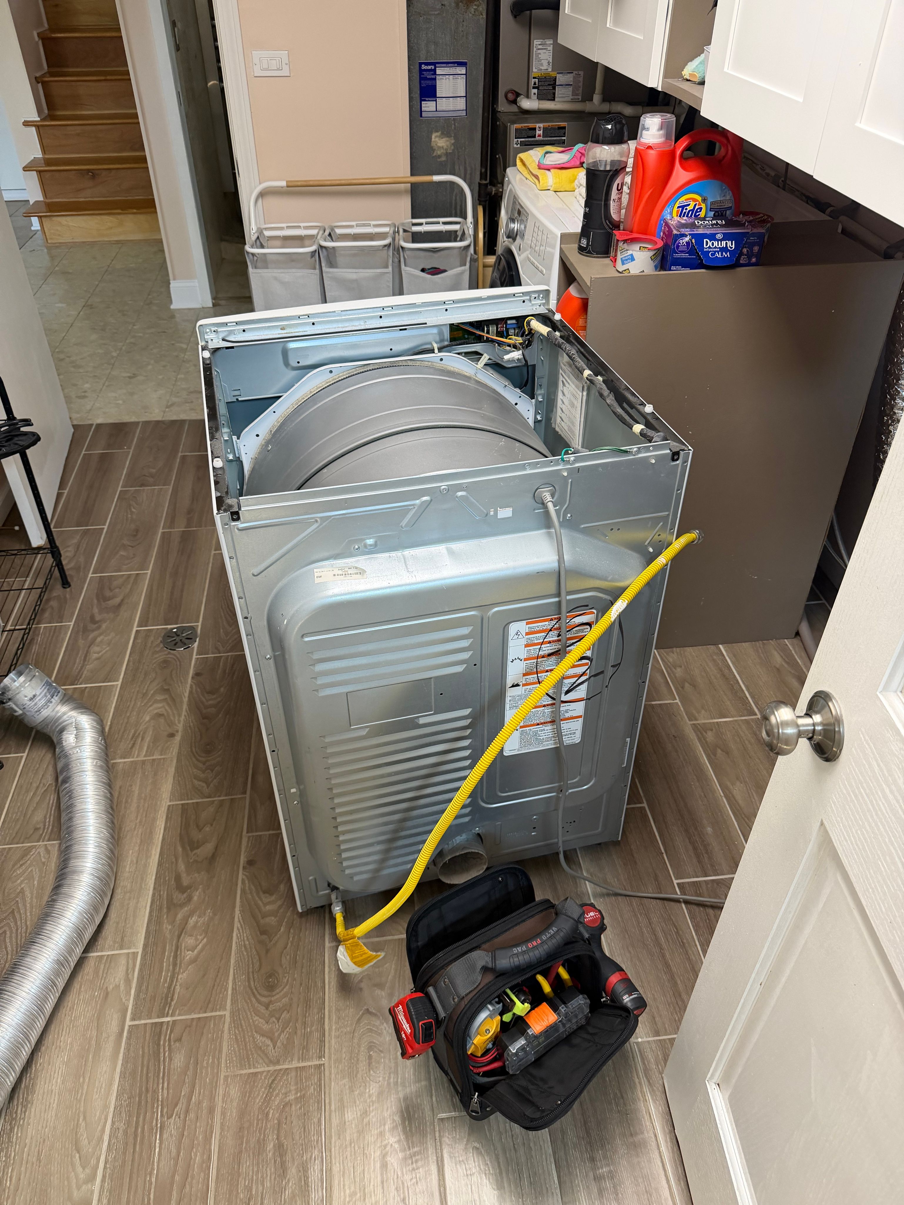 A Kenmore Gas Dryer Not Drying With a Failed Igniter in Park Ridge (photo 1)