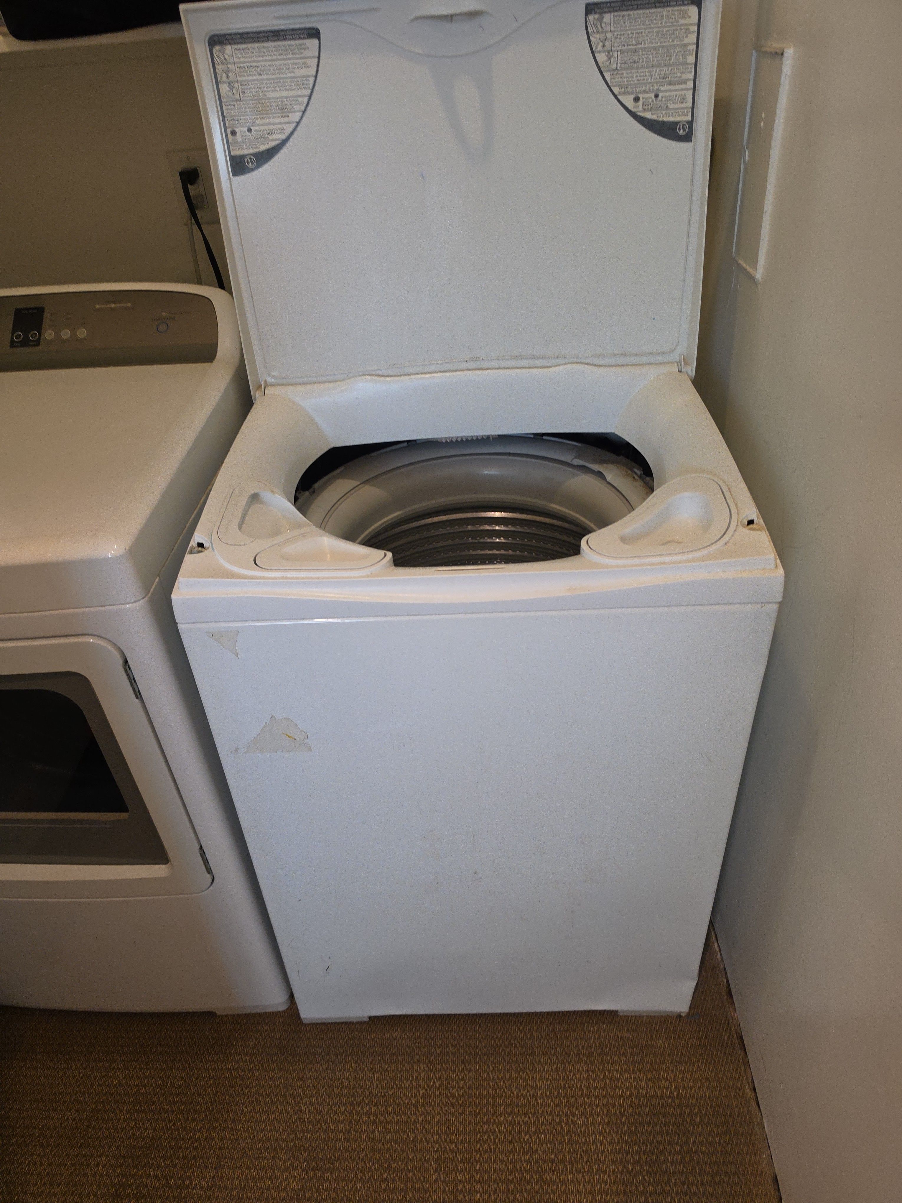 A Washer That Filled, Leaked Across the Floor, and Would Not Drain in Los Angeles (photo 1)