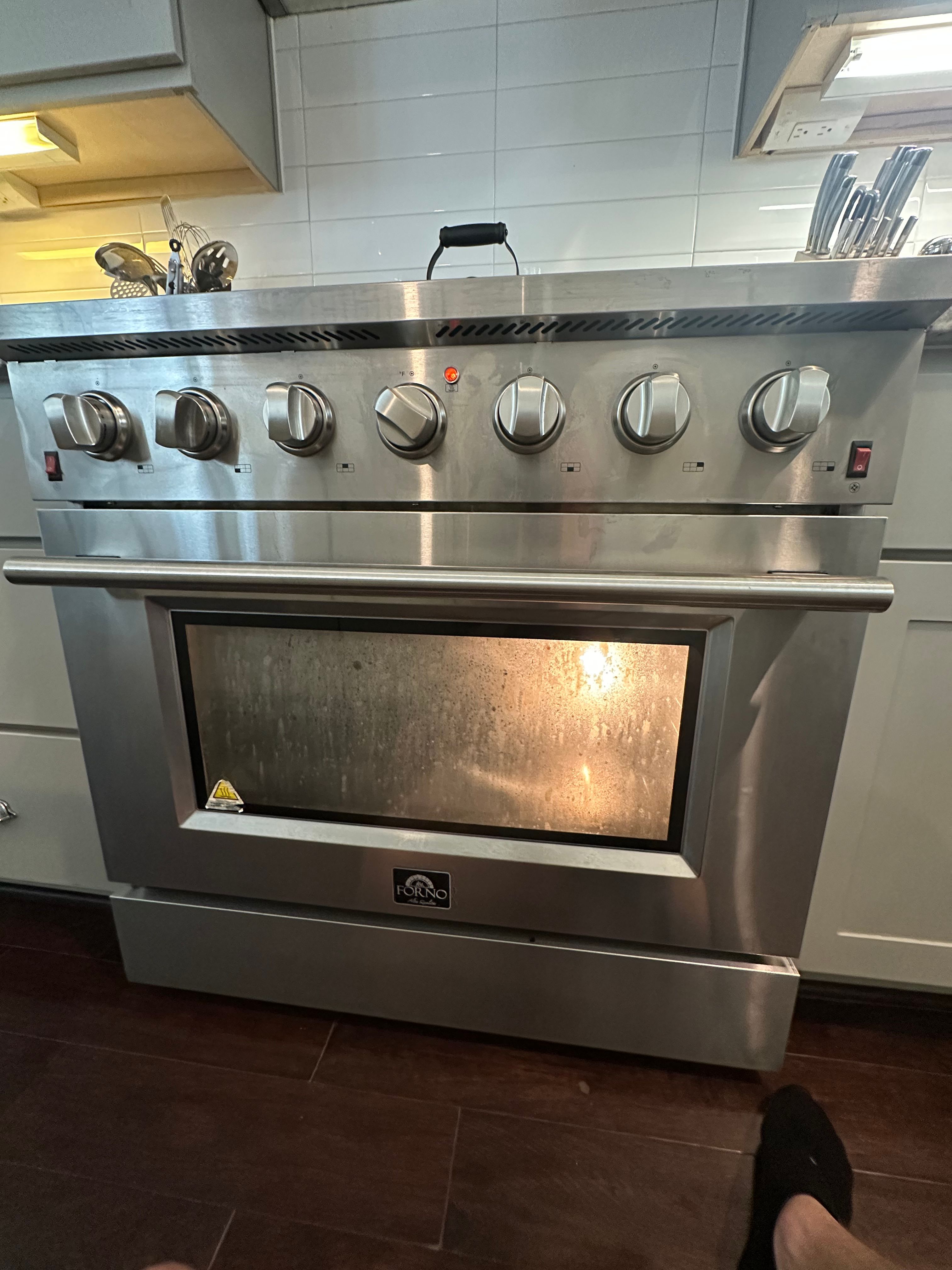 A Forno Range Oven That Would Not Hold Its Temperature in Houston (photo 1)
