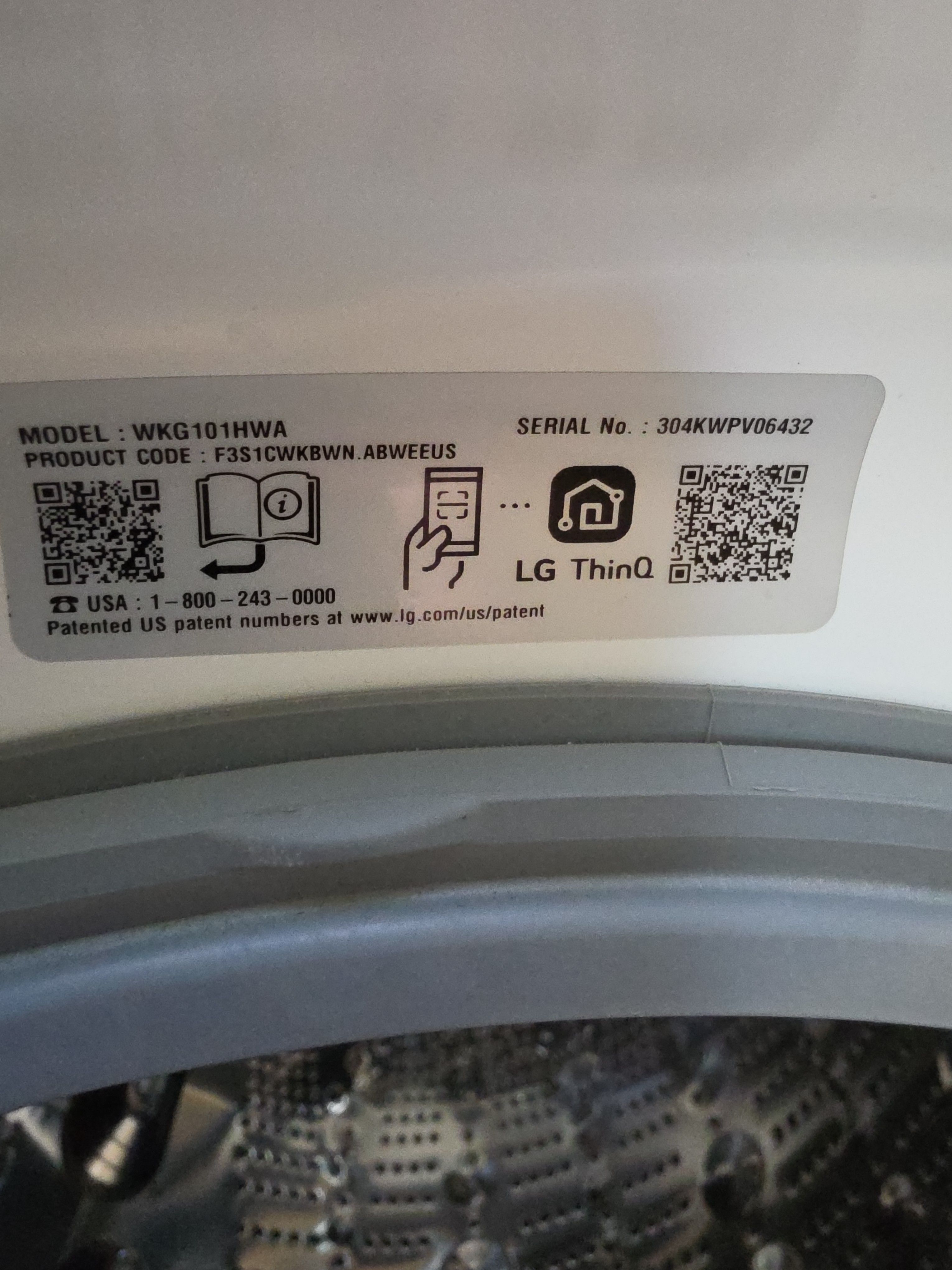 A Front-Load Washer With a Worn Door Boot and Clogged Filter in Pasadena (photo 3)