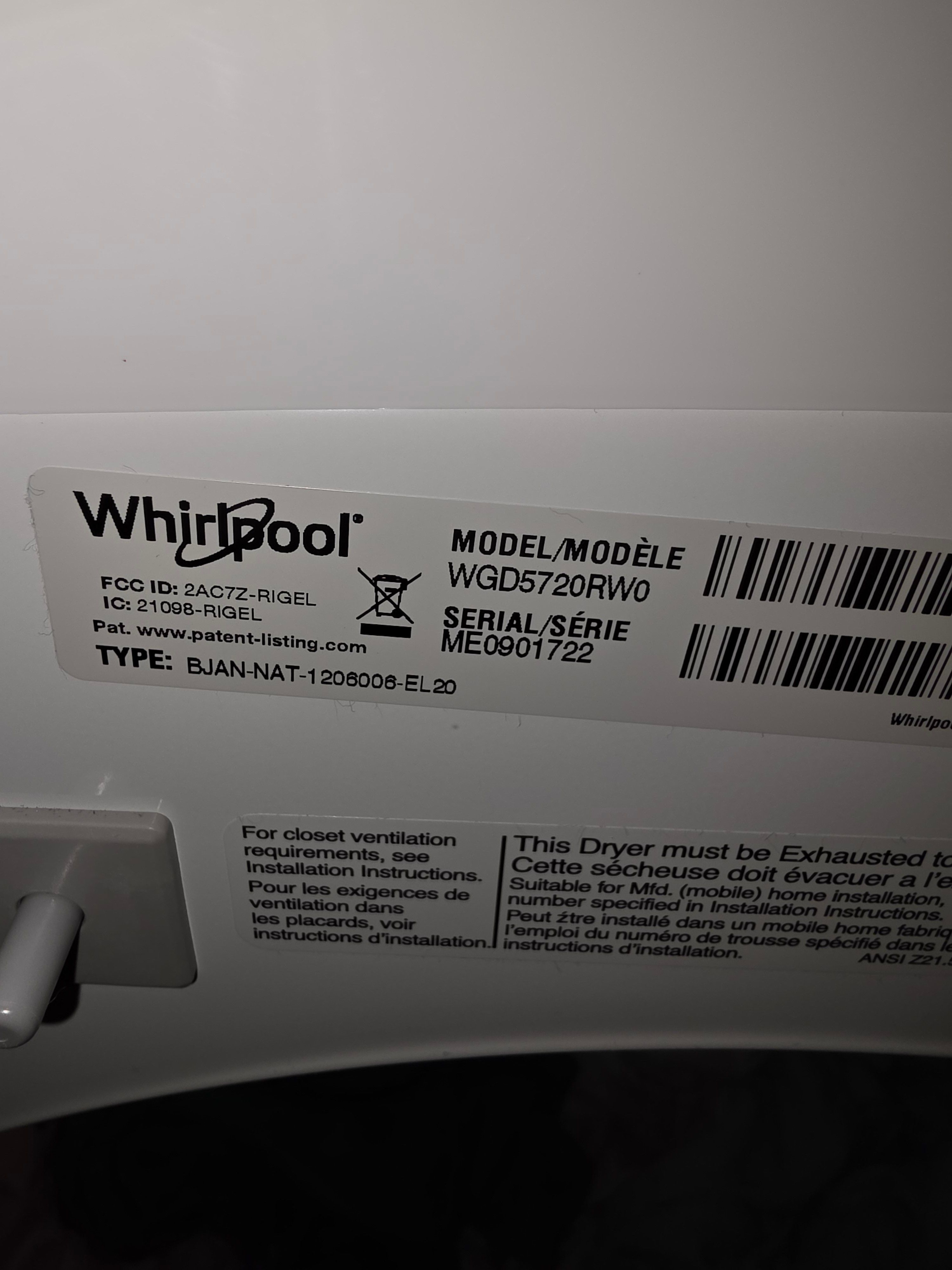 An LG Washer With a Clogged Drain Filter in Santa Monica (photo 1)