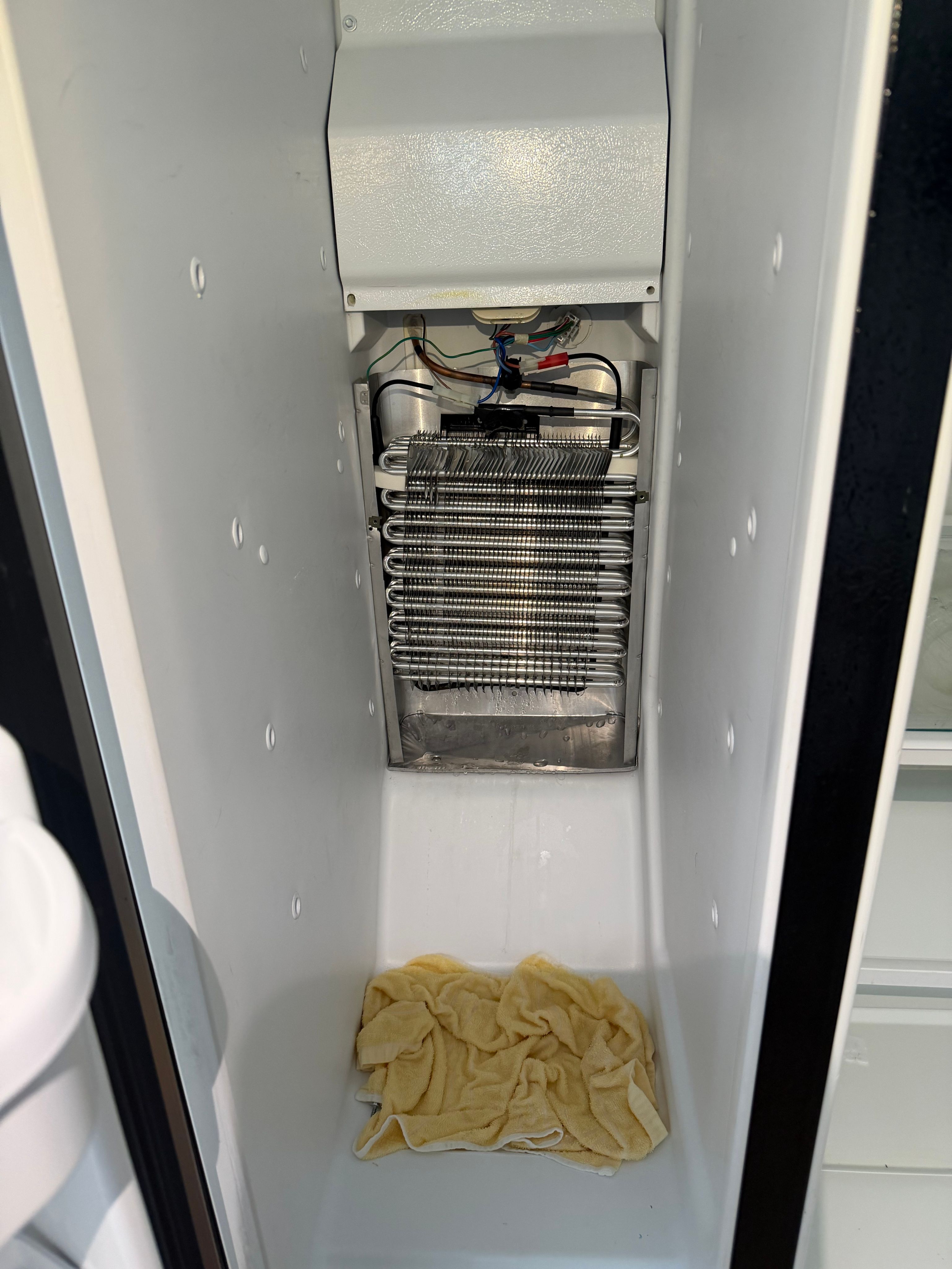 A Frigidaire Refrigerator With a Stuck Air Damper in Glendale Heights (photo 1)