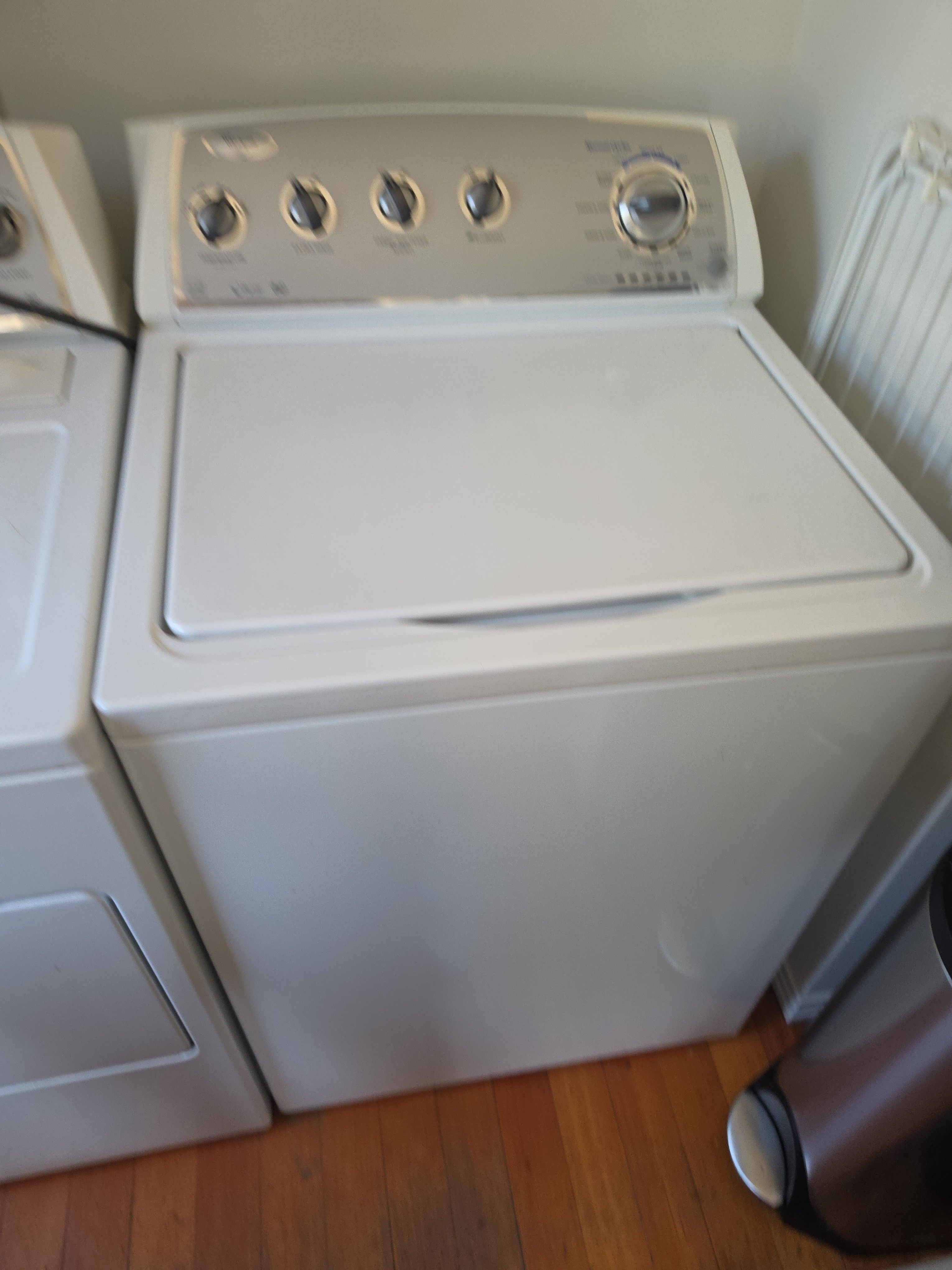 A Whirlpool Washer Stuck Full of Water After a Bulky Load in Eagle Rock (photo 1)