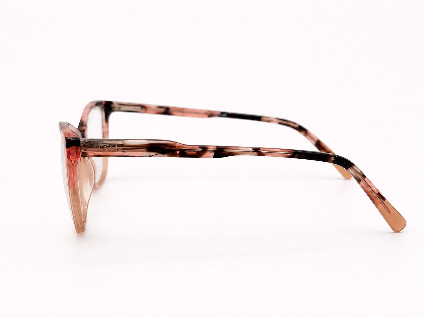 Dolce Gabbana Women’s Cat Eye Eyeglasses – Pink Tortoiseshell Gradient Frame