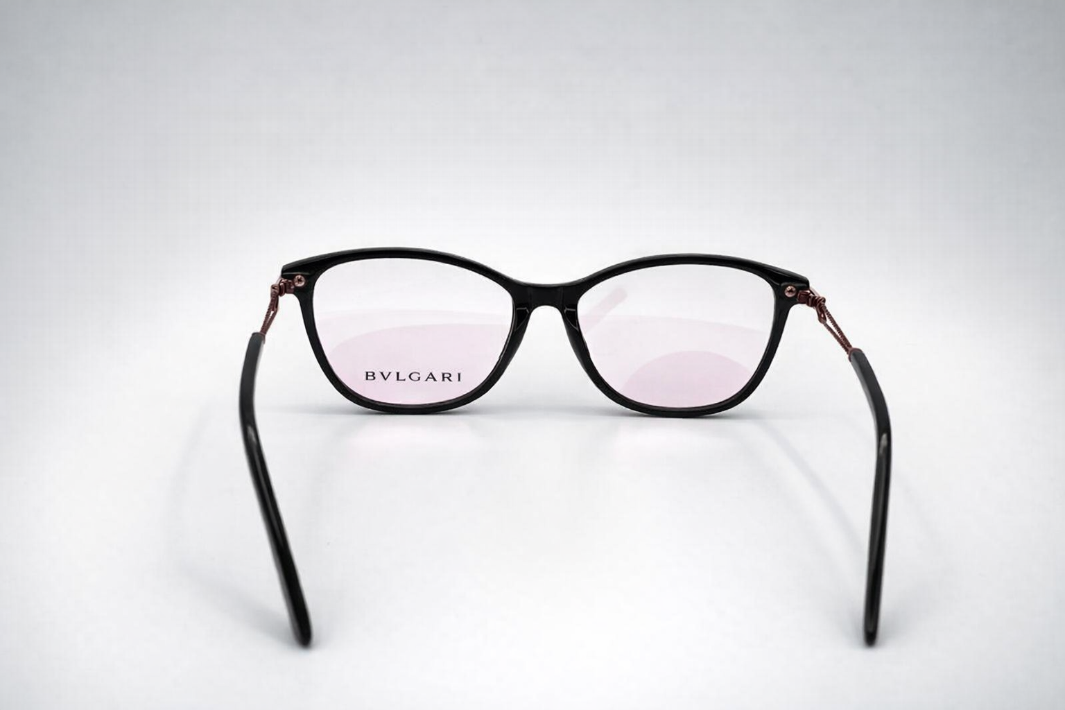 Bvlgari Cat Eye Glasses - Black