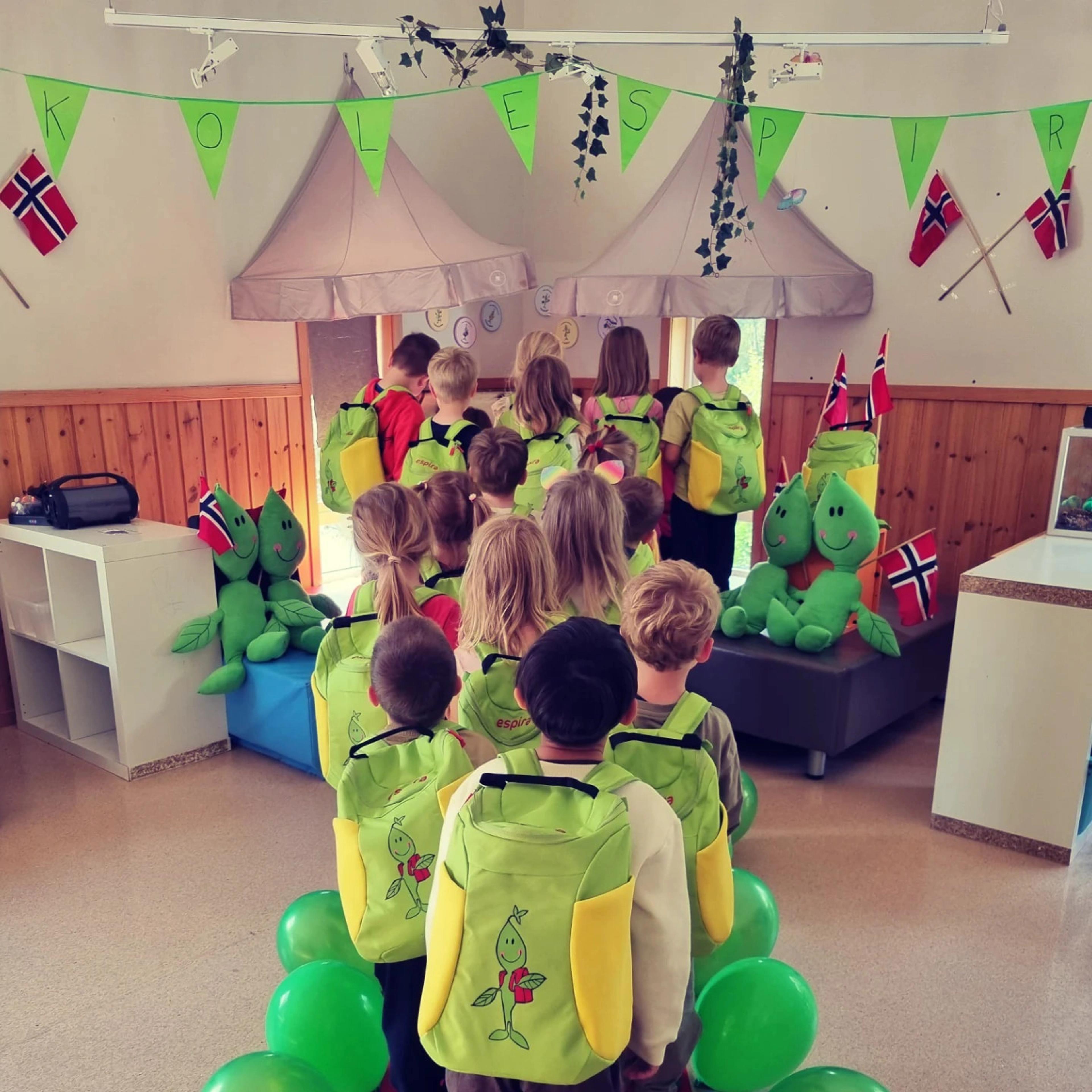 Skolespirer i Espira Marthahaugen