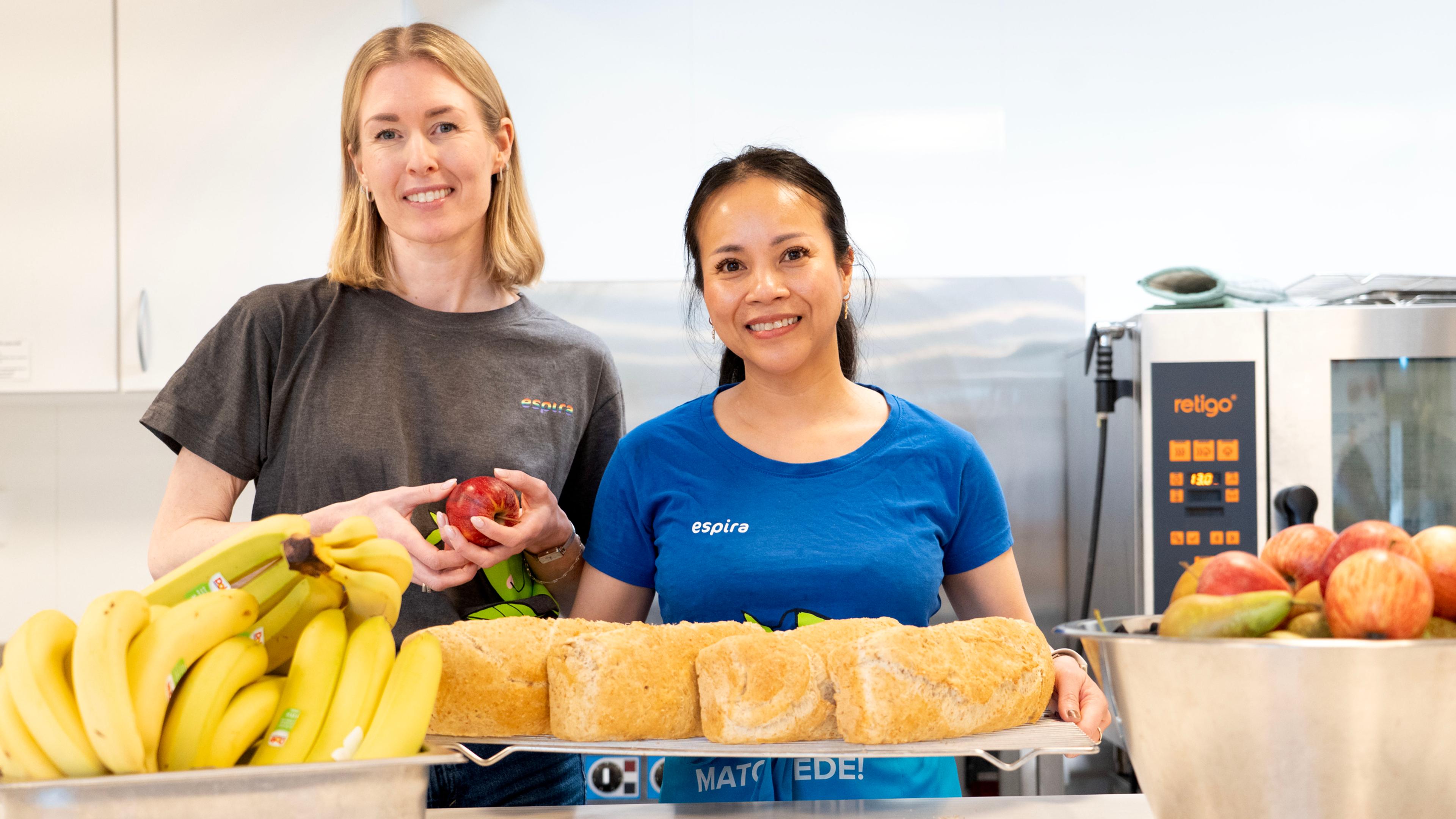 Sunn mat på Espira Evangtunet