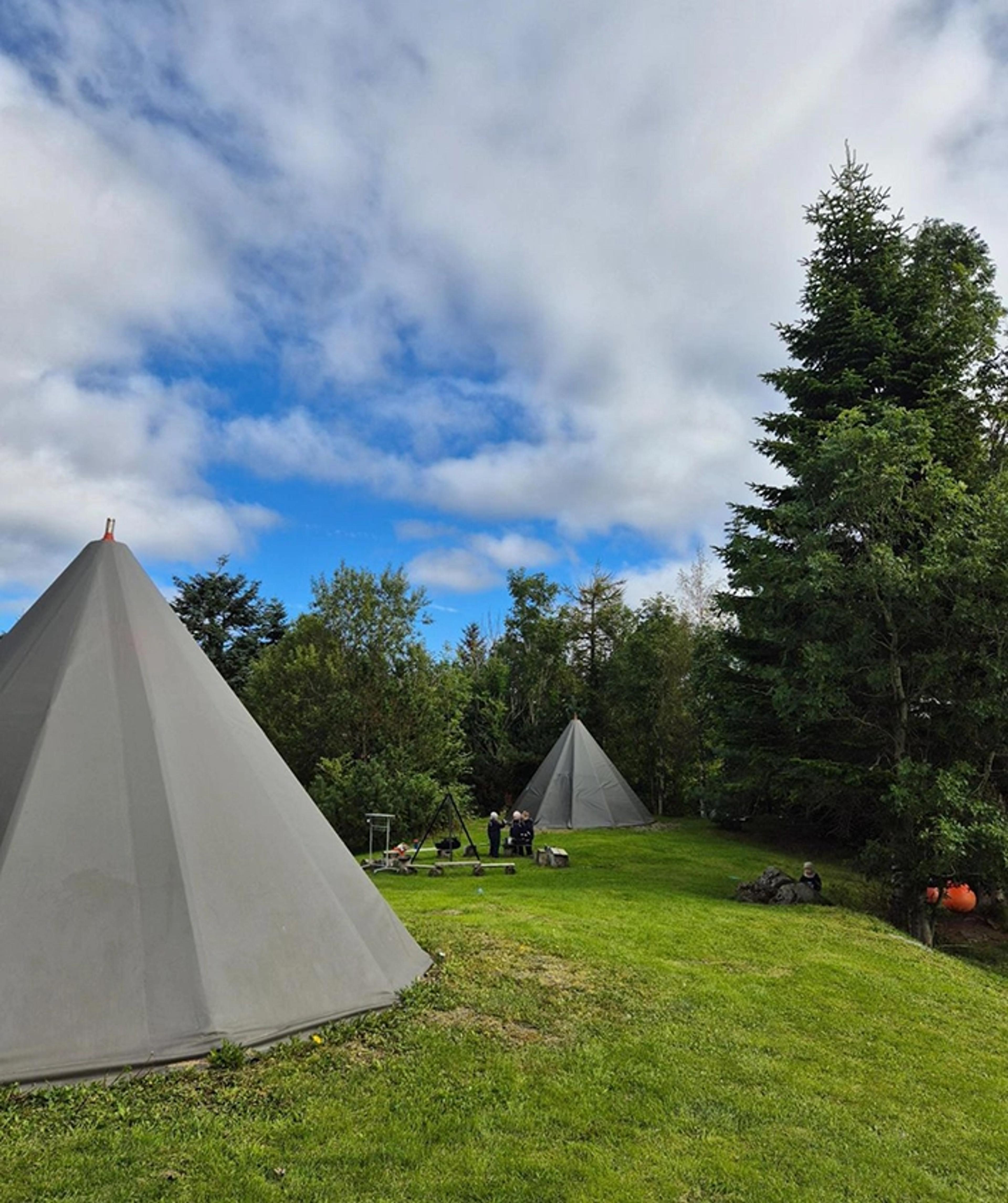 Lavvo i Espira Hollund