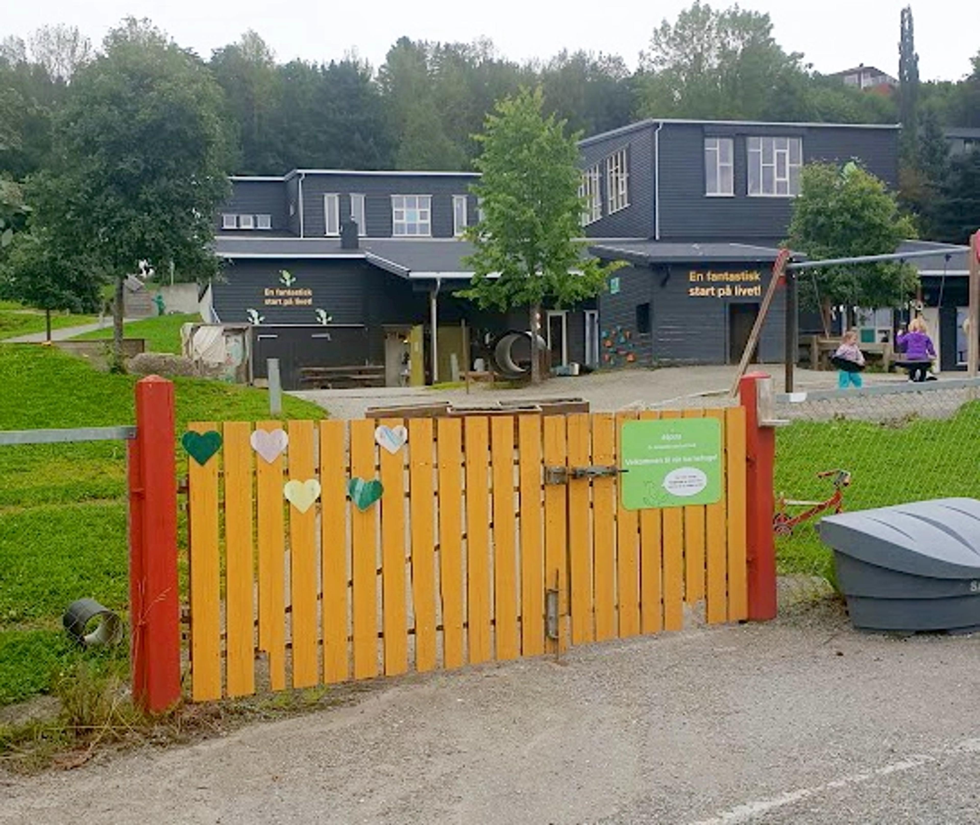 Porten ved Espira Stjørdal