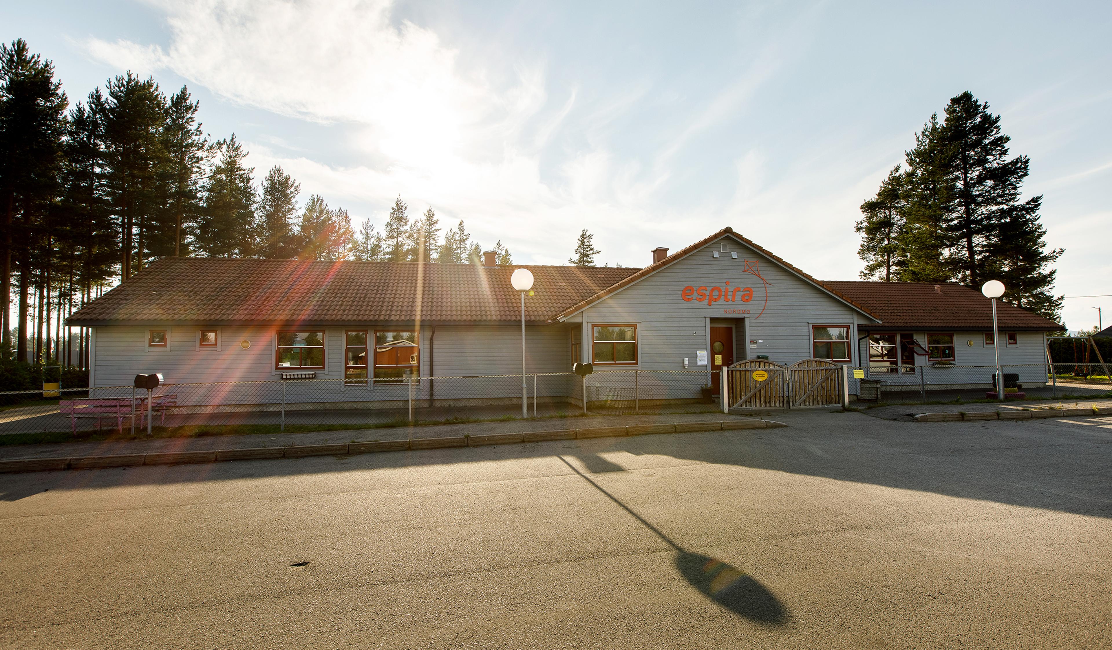 Fasaden på Espira Nordmo