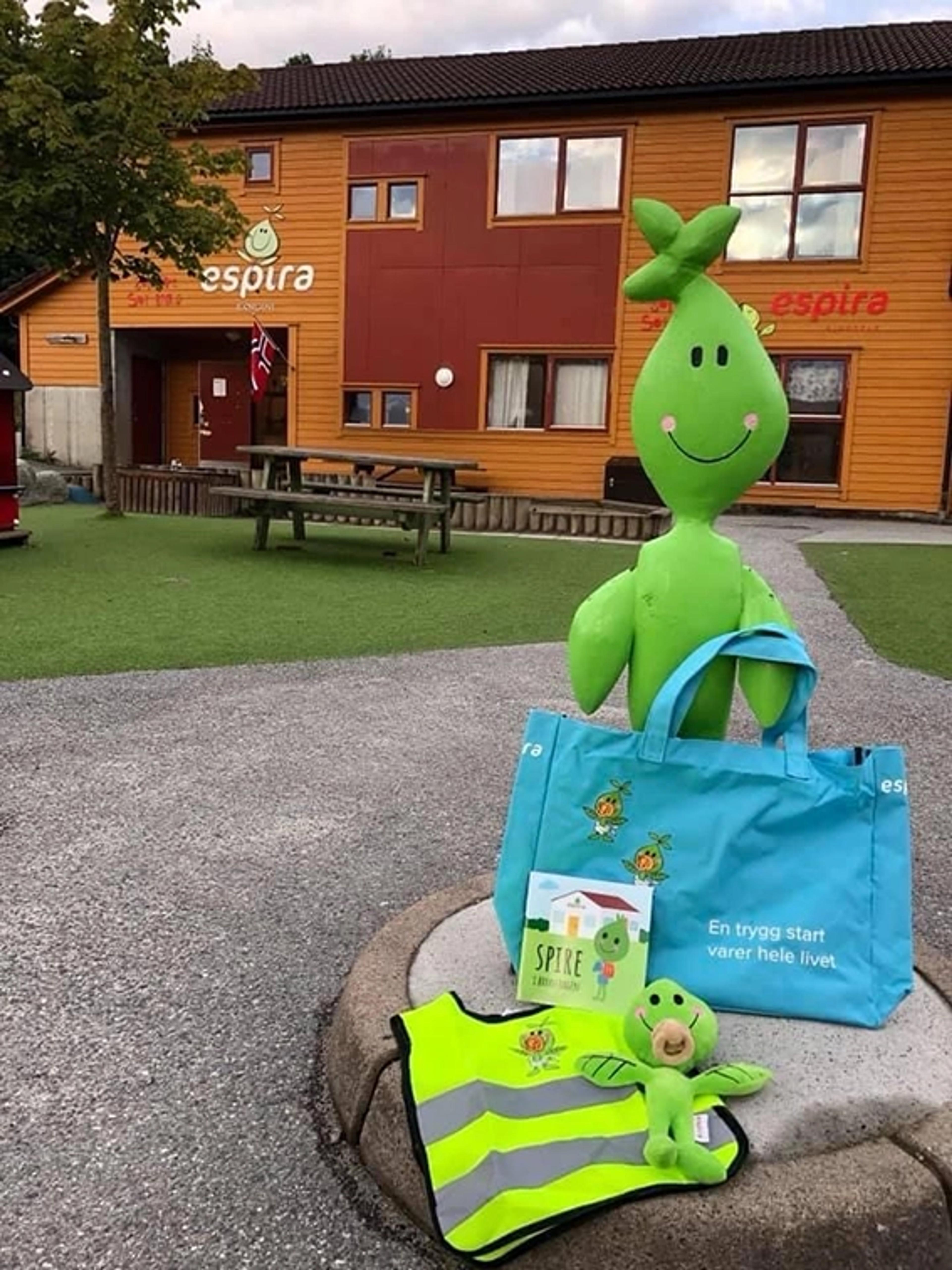 Espira Bjørgene i Haugesund - med spire og Espira-utstyr