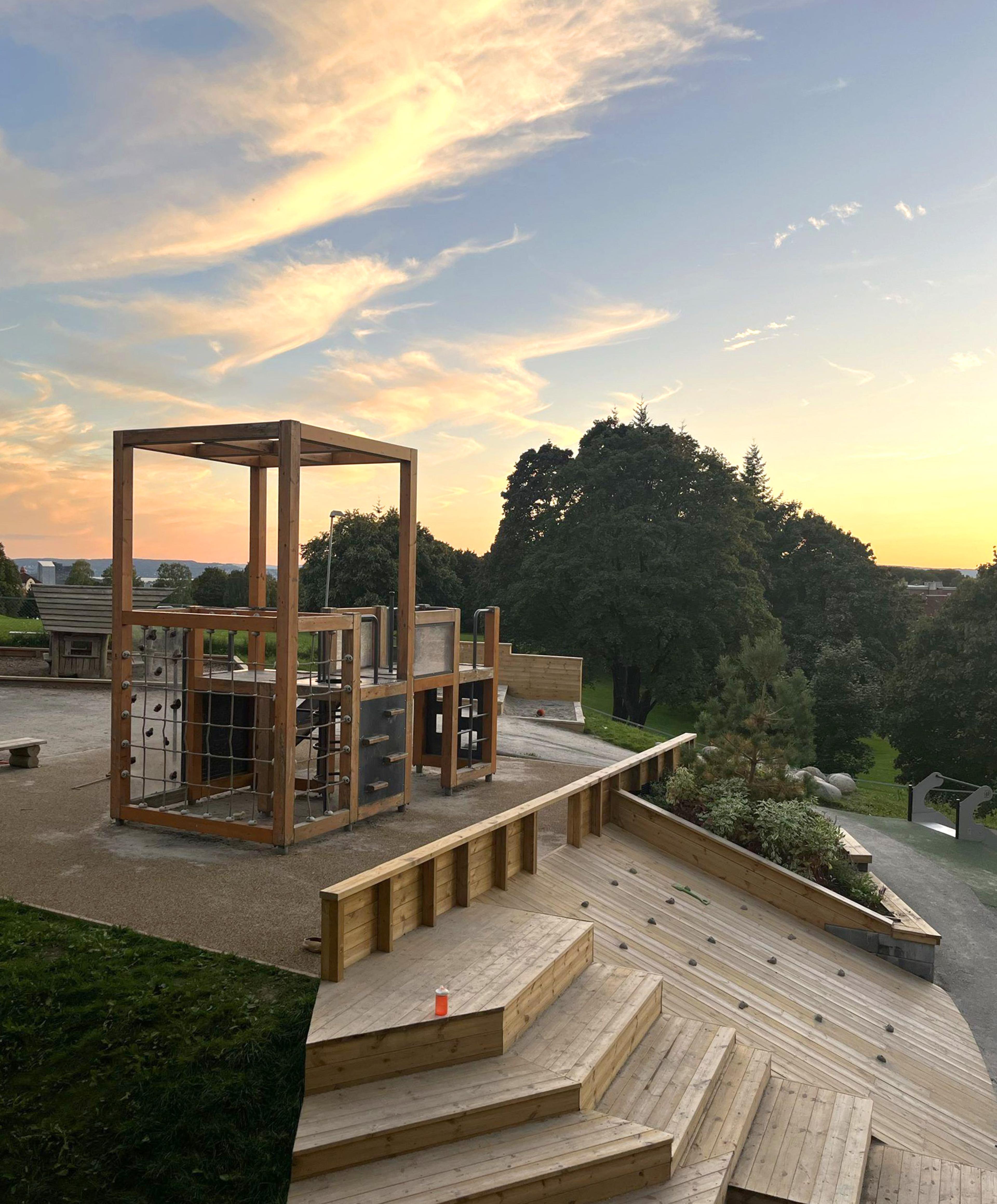 Espira Torshovdalen har vakker utsikt utover Oslo by