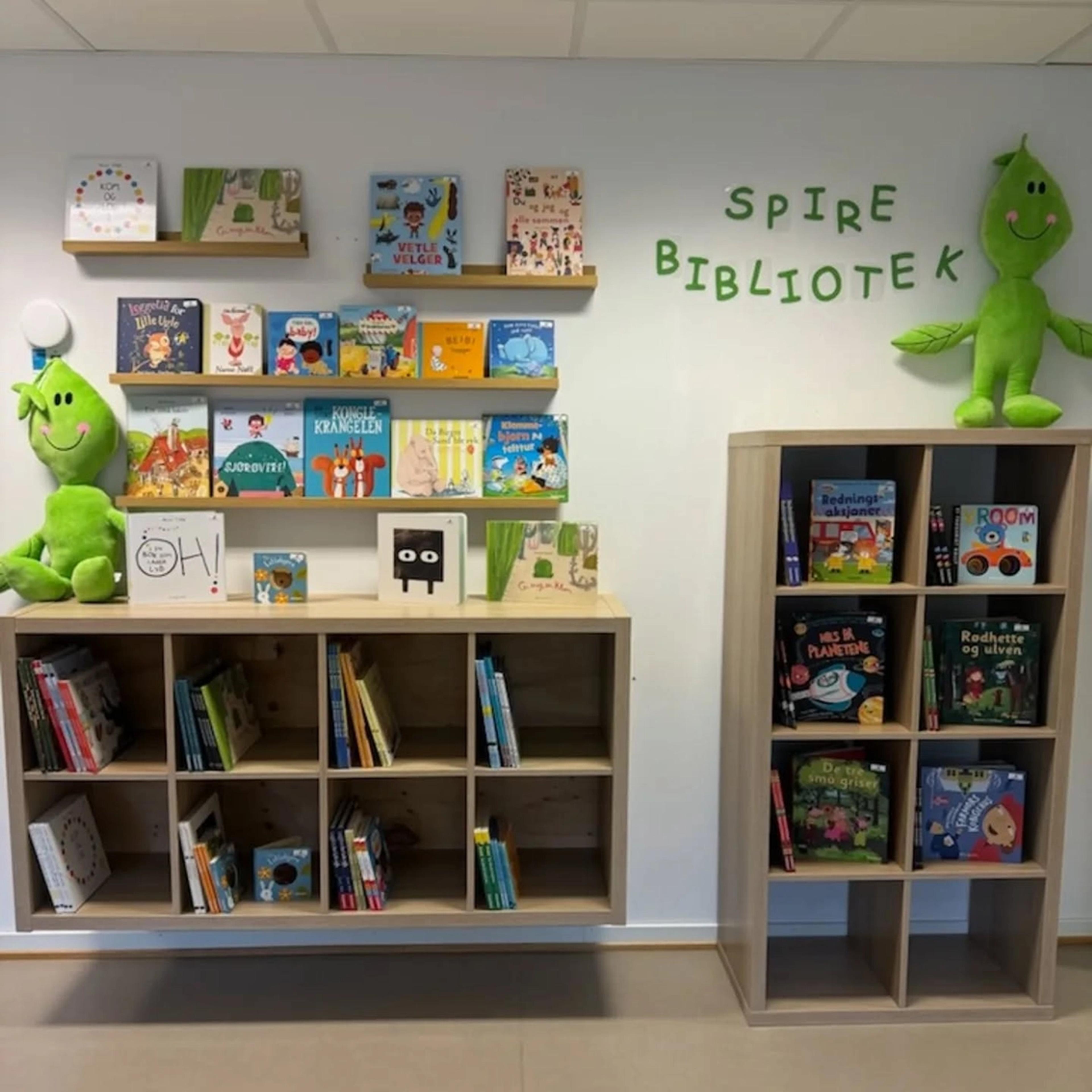 Spirebibliotek i Espira Oreid