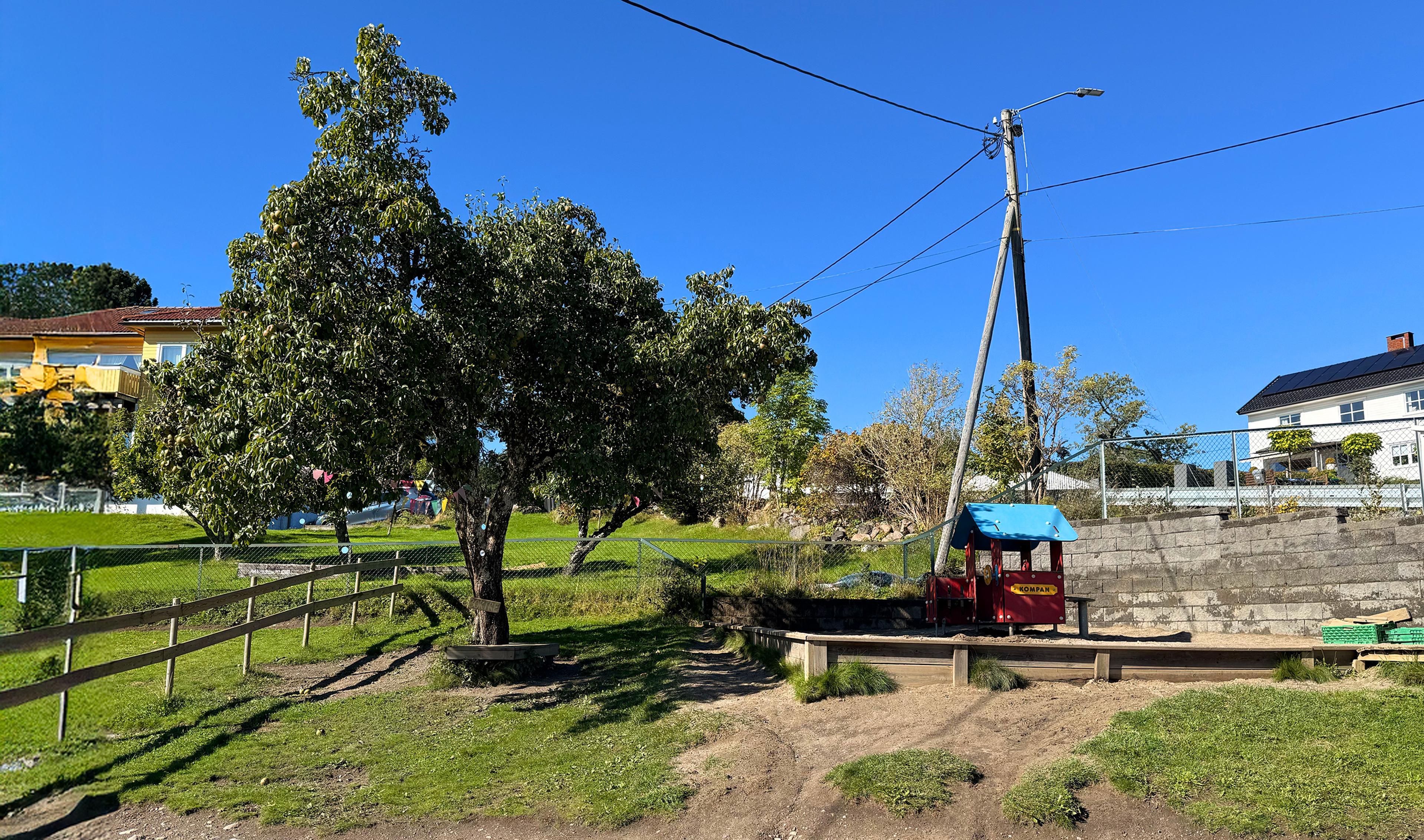 Uteområdet på Espira Søly