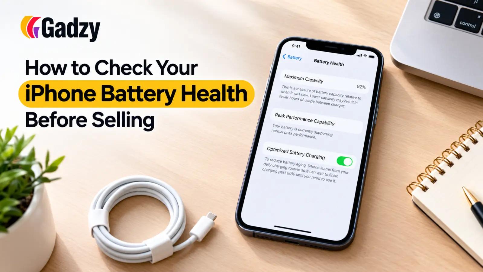 How to Check Your iPhone Battery Health Before Selling