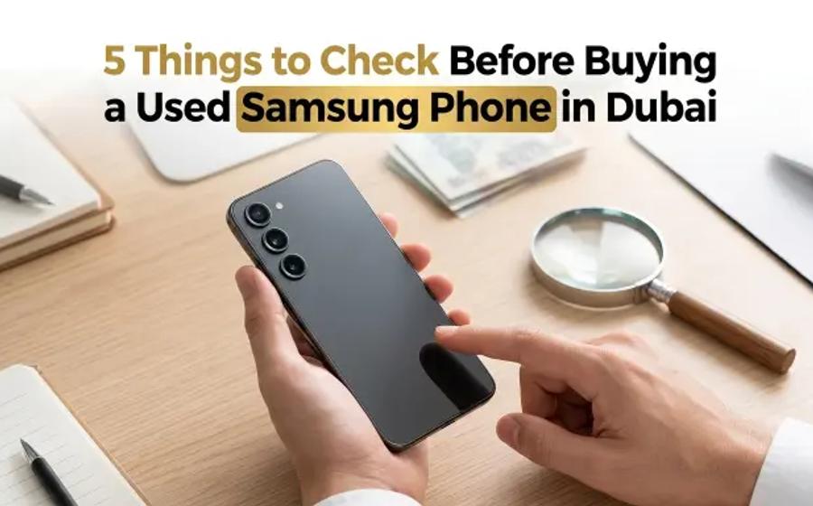 5 Things to Check Before Buying a Used Samsung Phone in Dubai