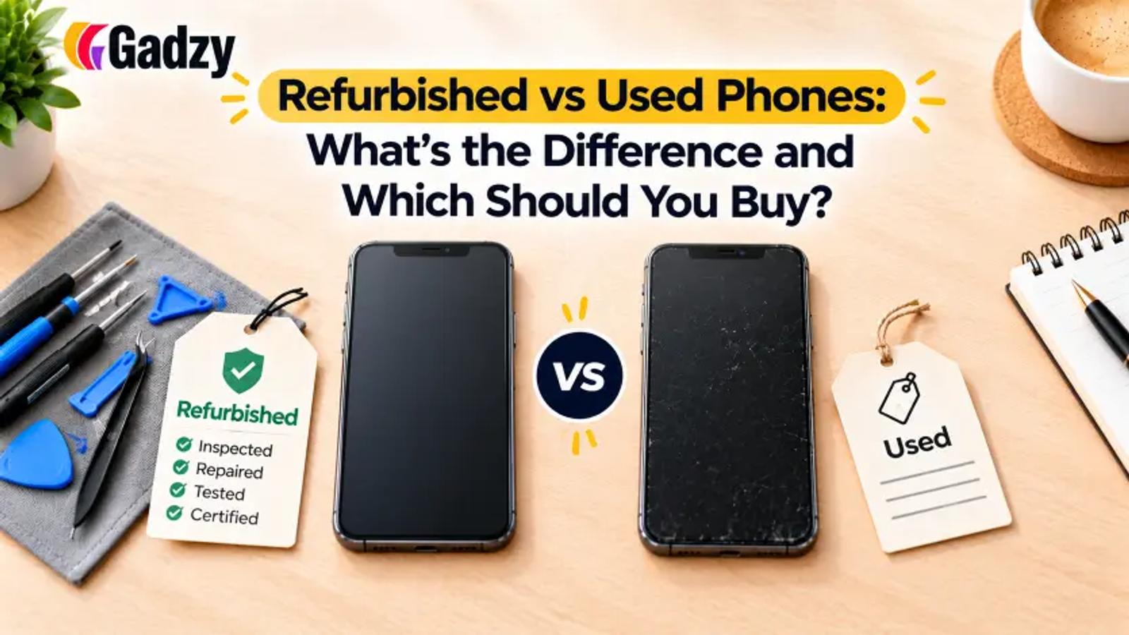 Refurbished vs Used Phones: What's the Difference and Which Should You Buy?