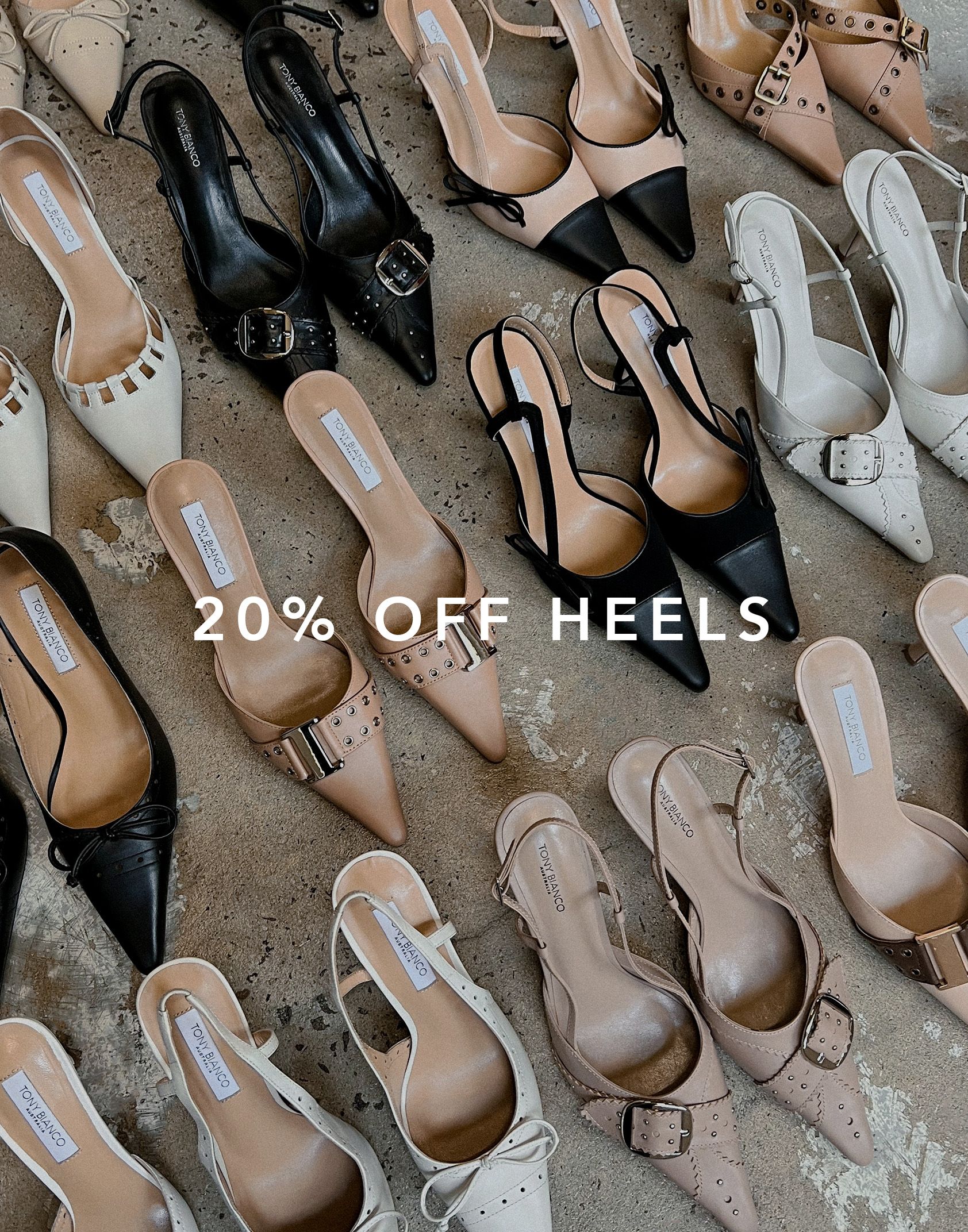 Tony bianco sale sandals sale