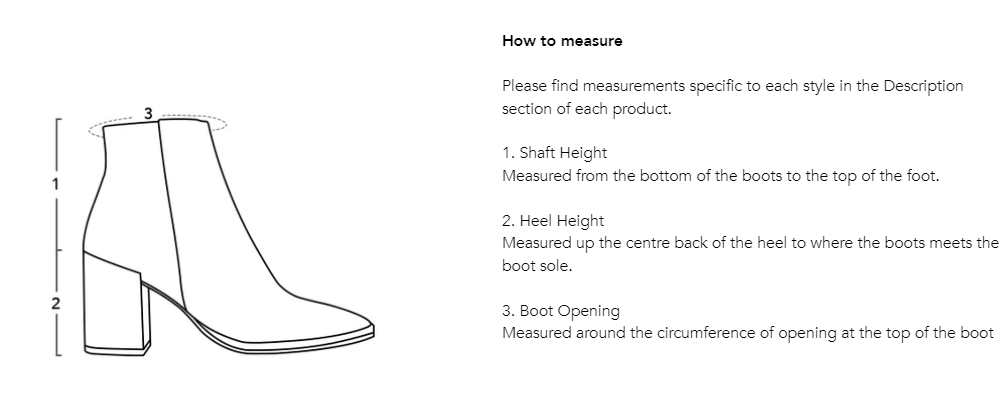 How To Measure Boots