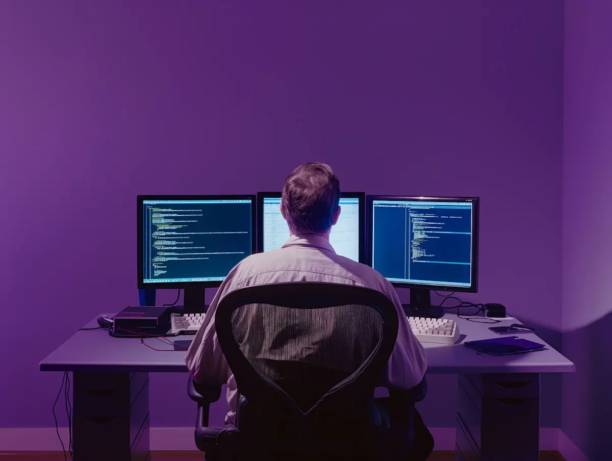 Developer at work