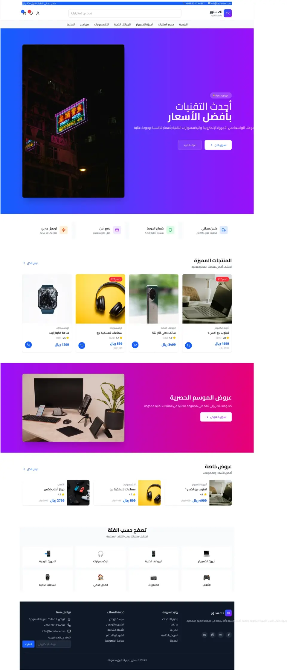Electronics Store Rebuild: UX That Converts