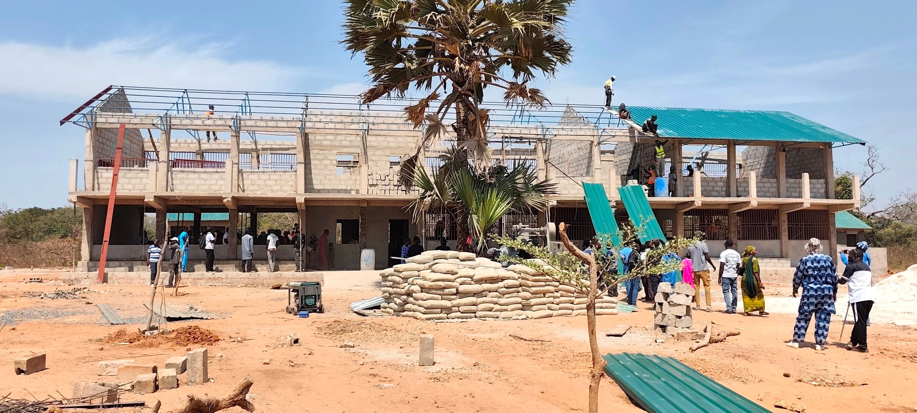 Casamance : À Niallé, le tout premier CEM en étage du département sort de terre pour les populations de retour