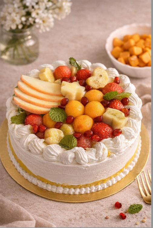 Fresh Fruit cake