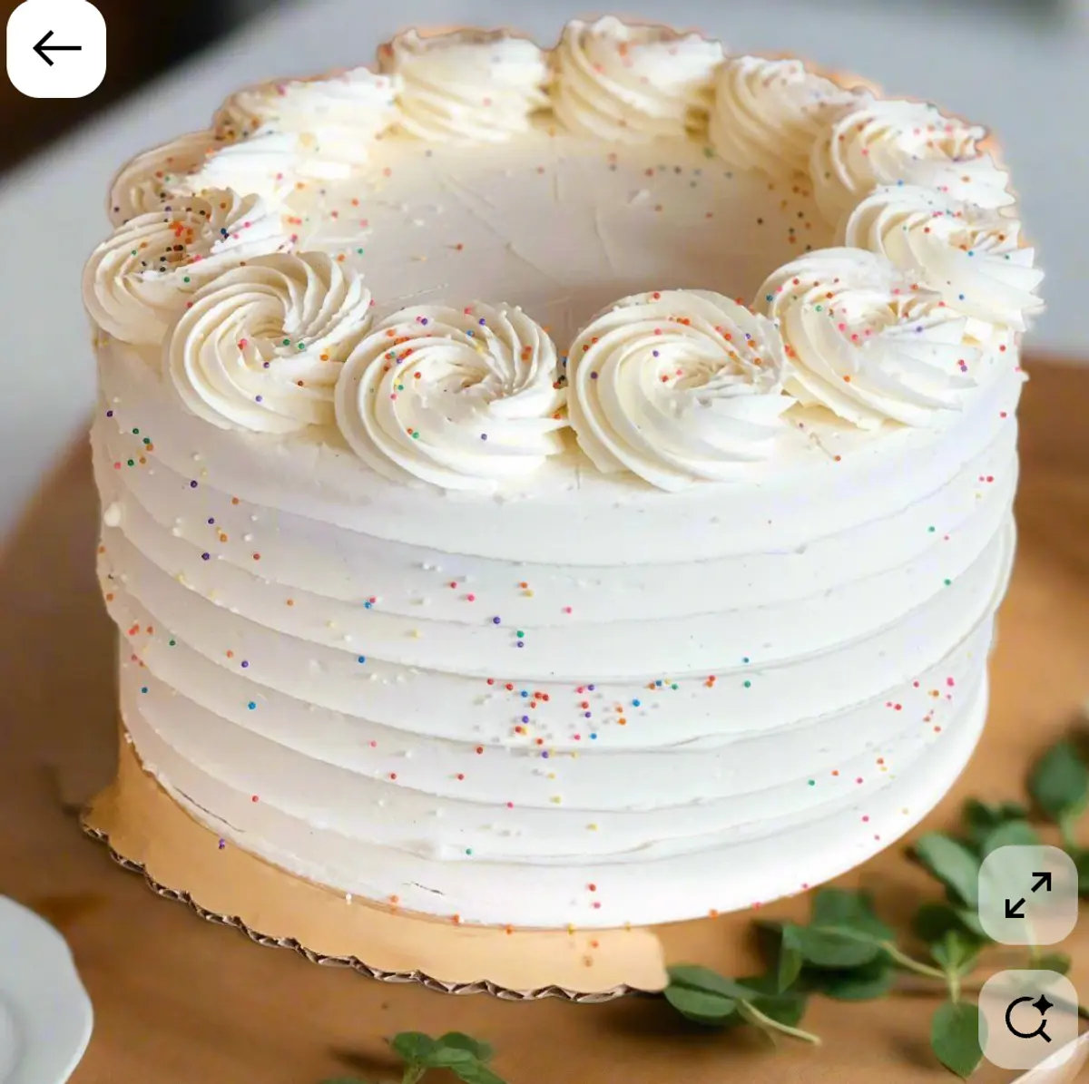Classic Vanilla Cake — order online in Bangalore