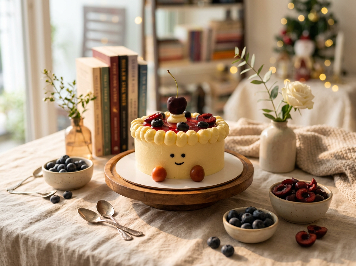 Jellycat Fruit Cake — lifestyle view