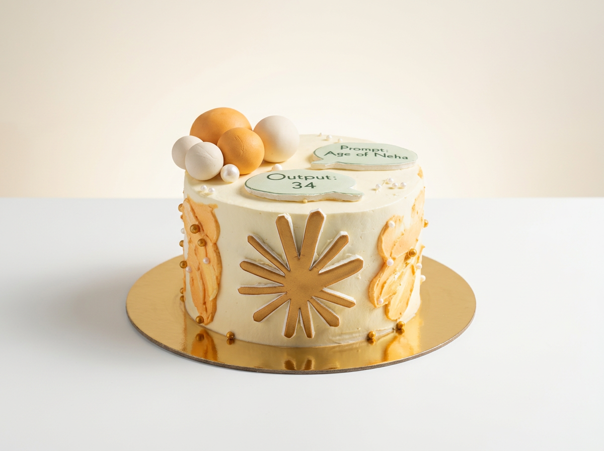 tech-birthday-cake-prompt-output — studio product shot