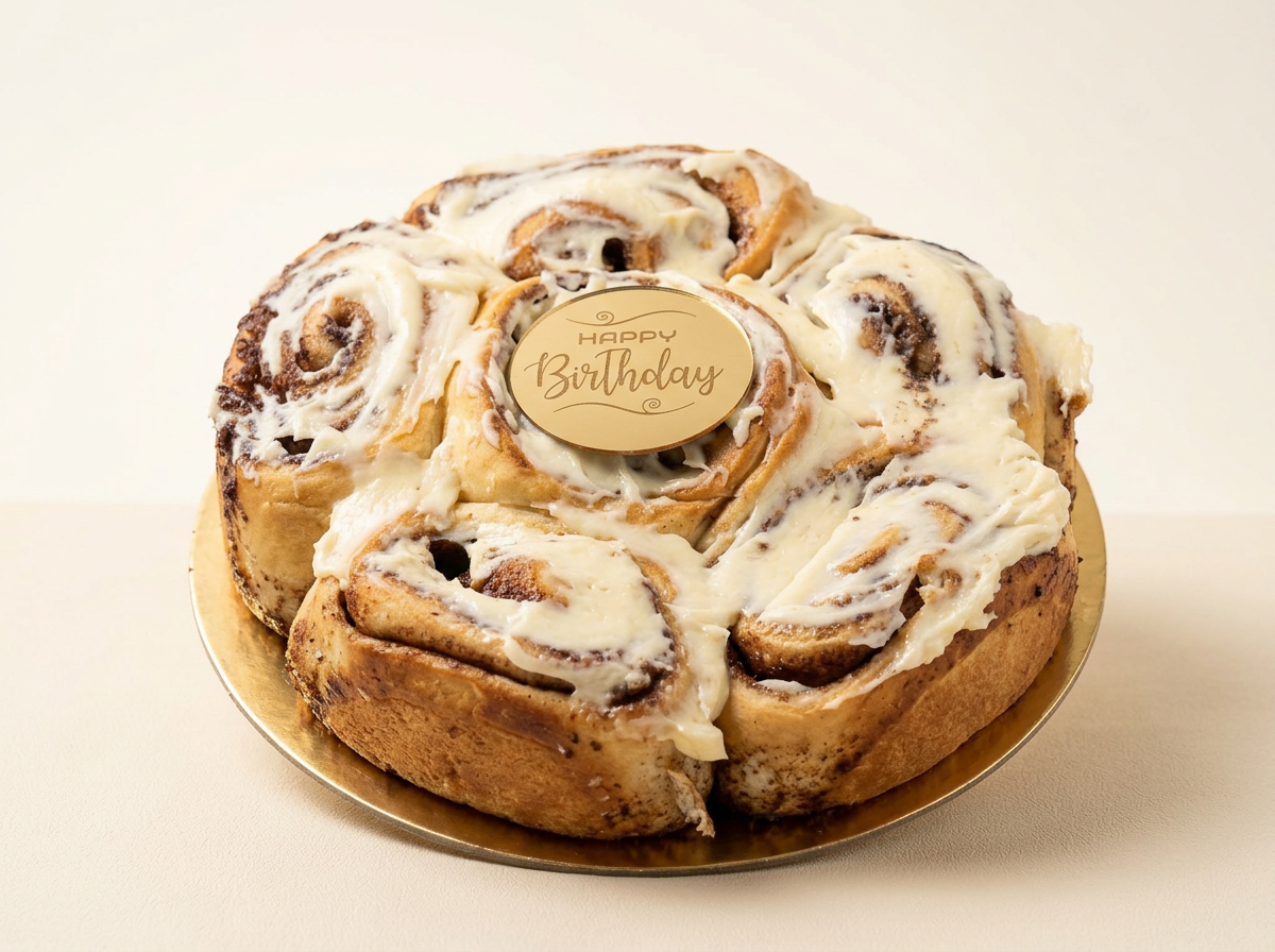 Cinnamon Roll Pull-Apart Cake