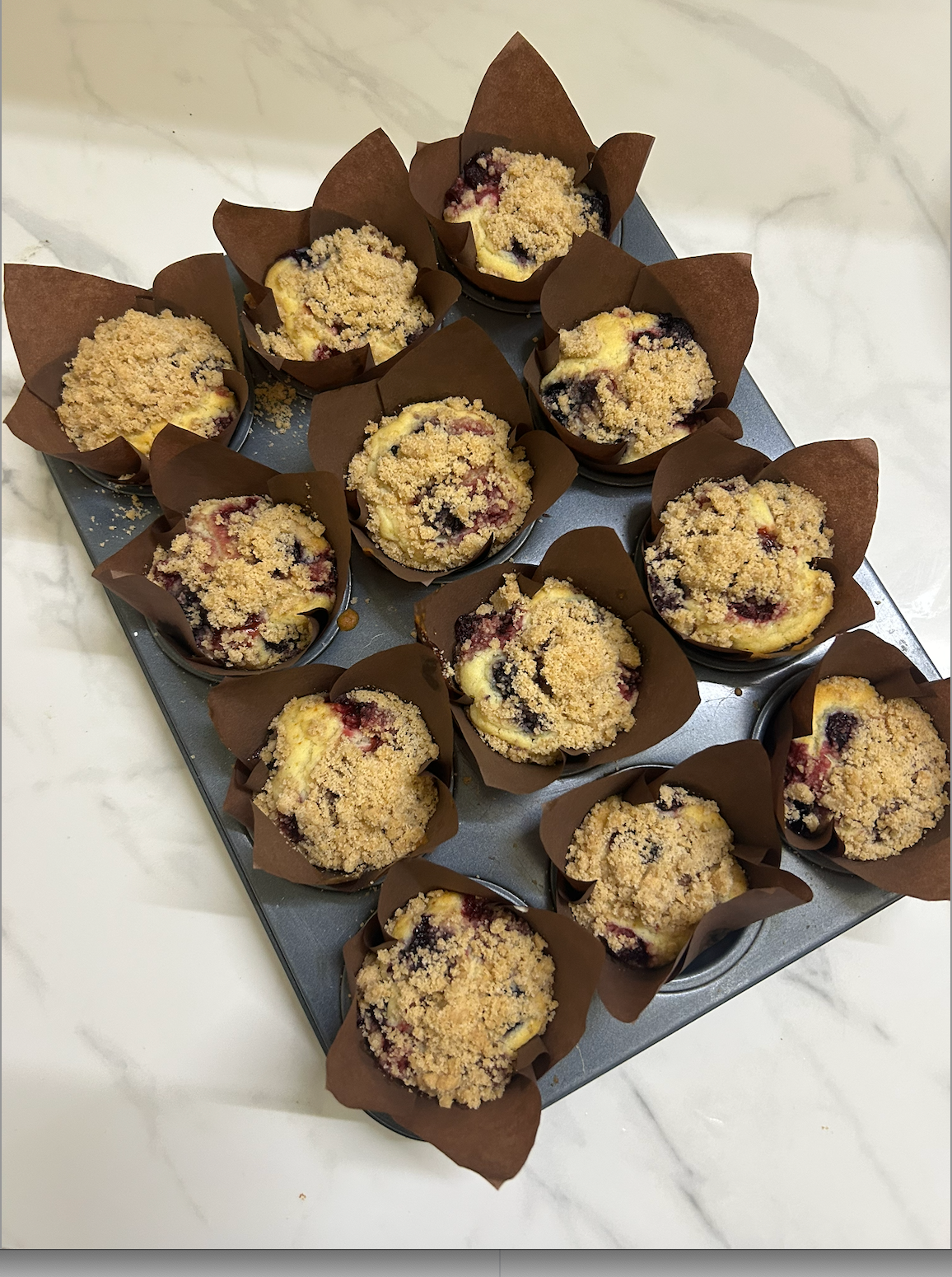 Crumble and Tea cakes