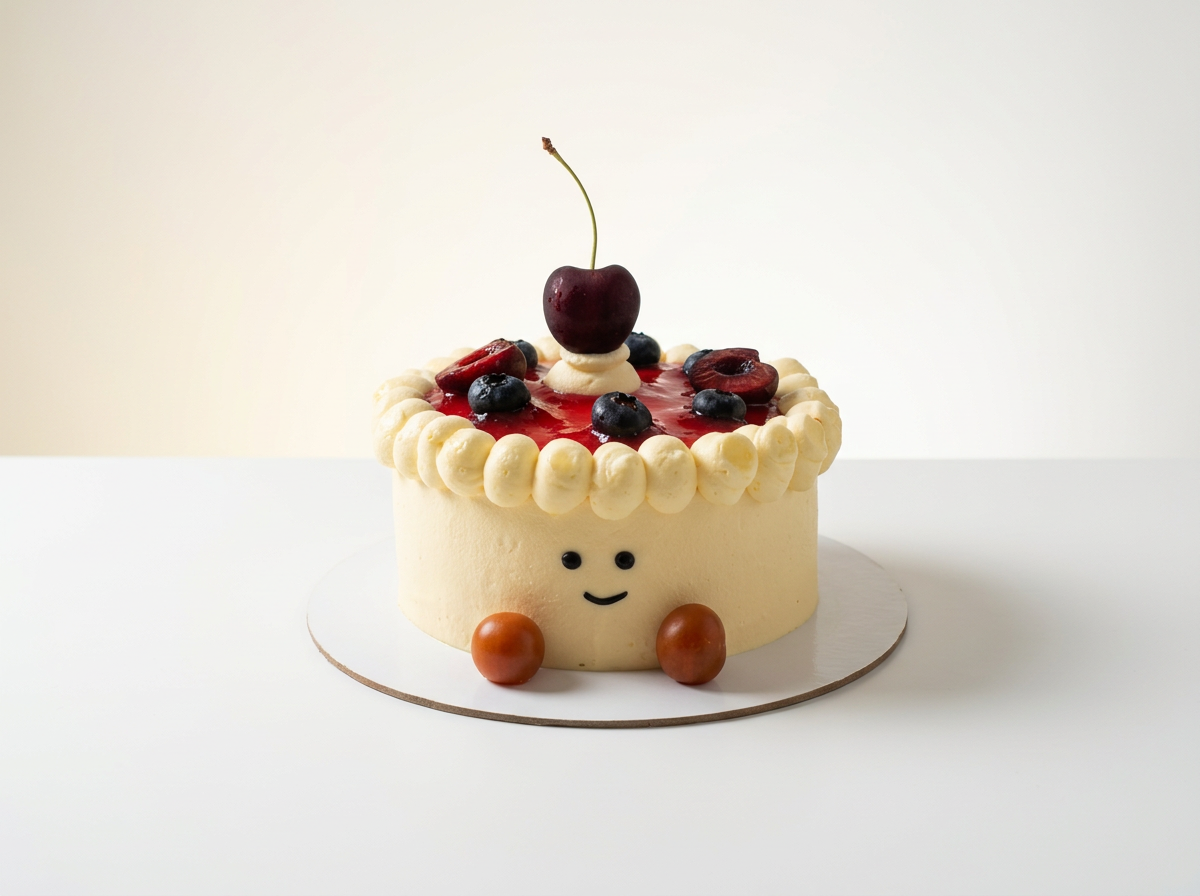 Jellycat Fruit Cake — studio view