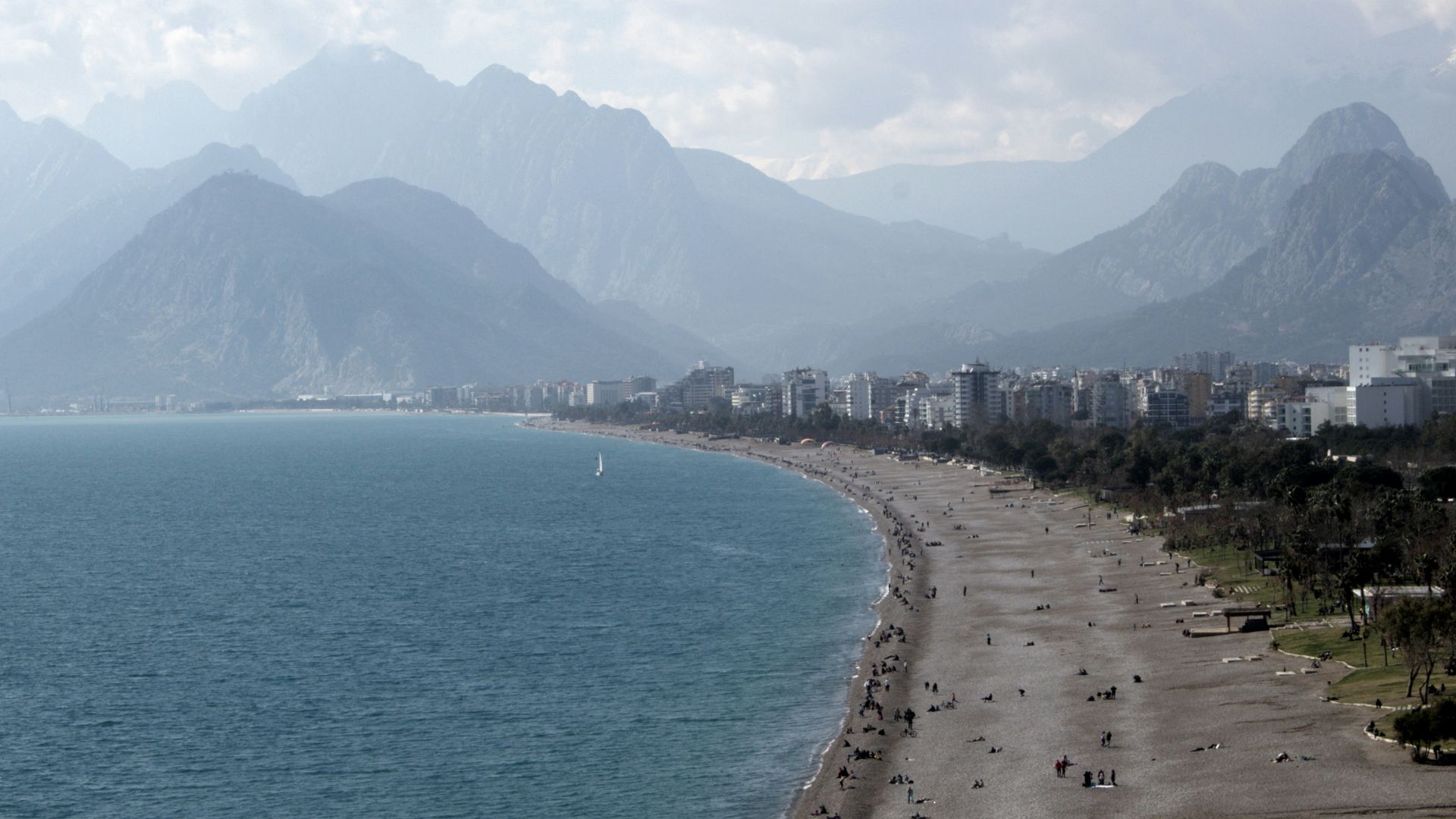 Antalya coastline