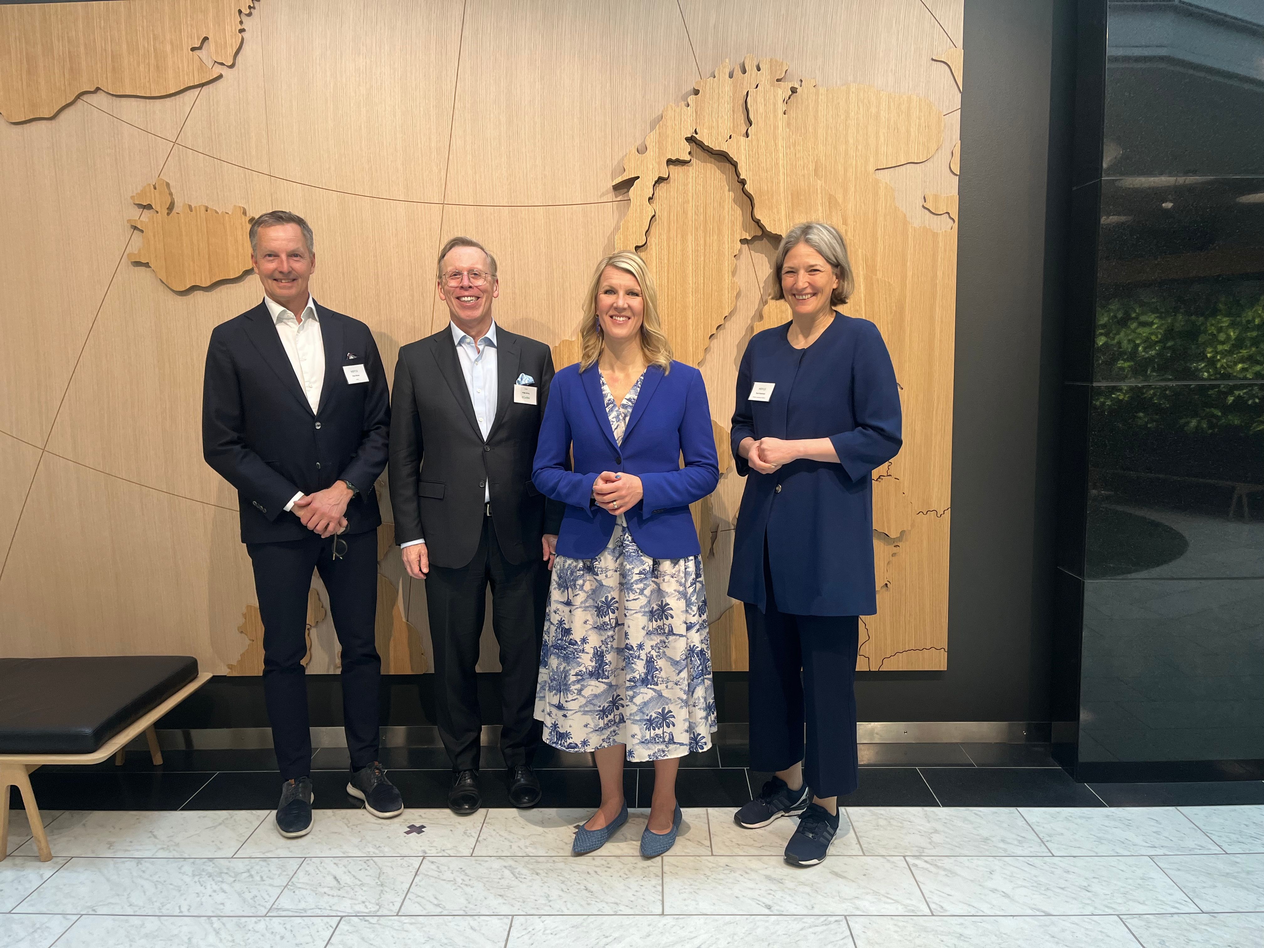 Pasi Rinne, Trond Moe, Sari Multala, Tuuli Kaskinen