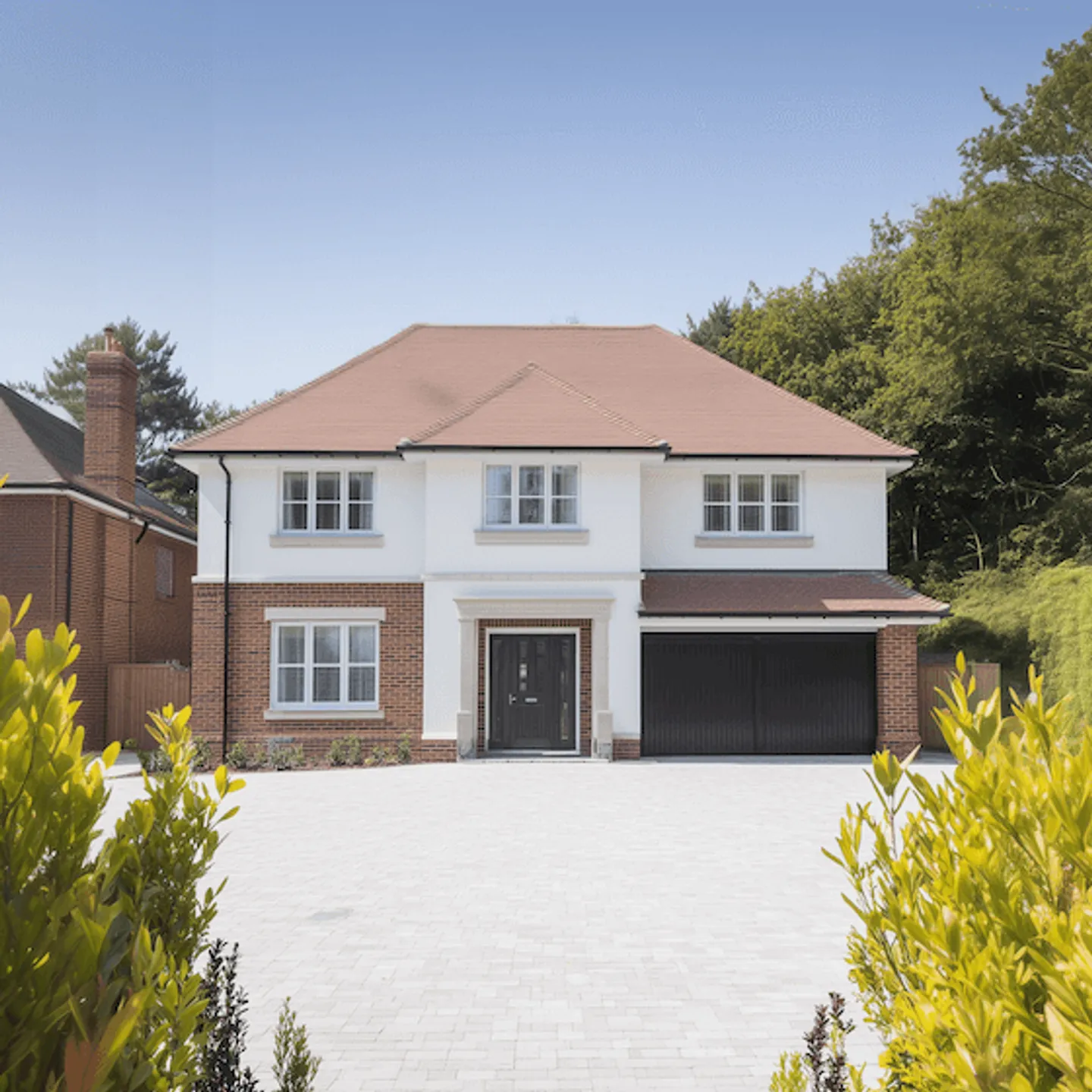 Modern new-build home delivered by Prestige Surrey