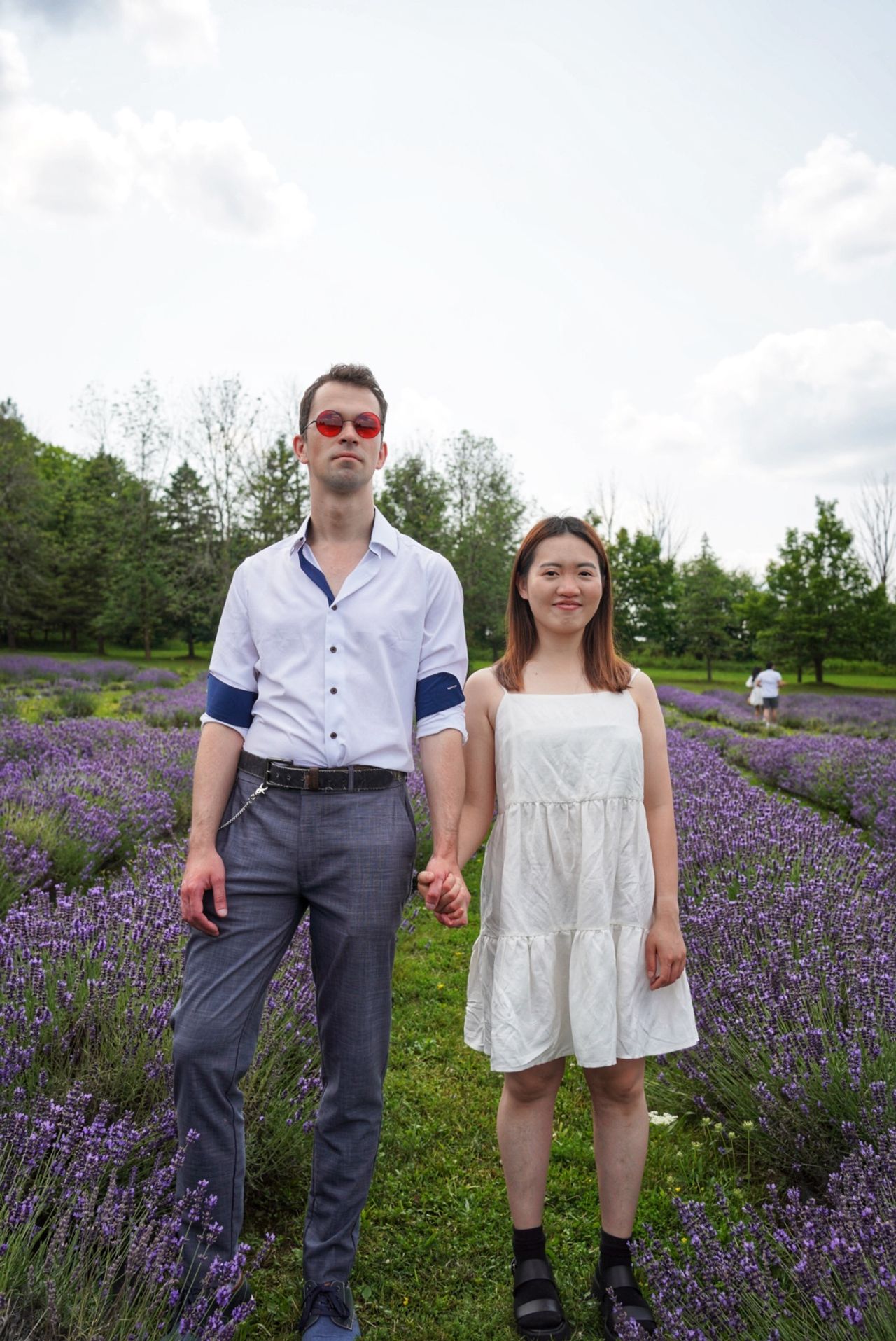 Camille & Kostiantyn at Purple Hill Lavender, photo 3.