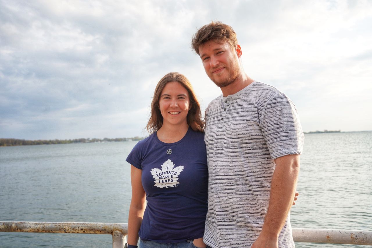 Scott & Emily at Polson Pier, photo 5.