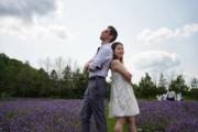 Camille & Kostiantyn at Purple Hill Lavender.