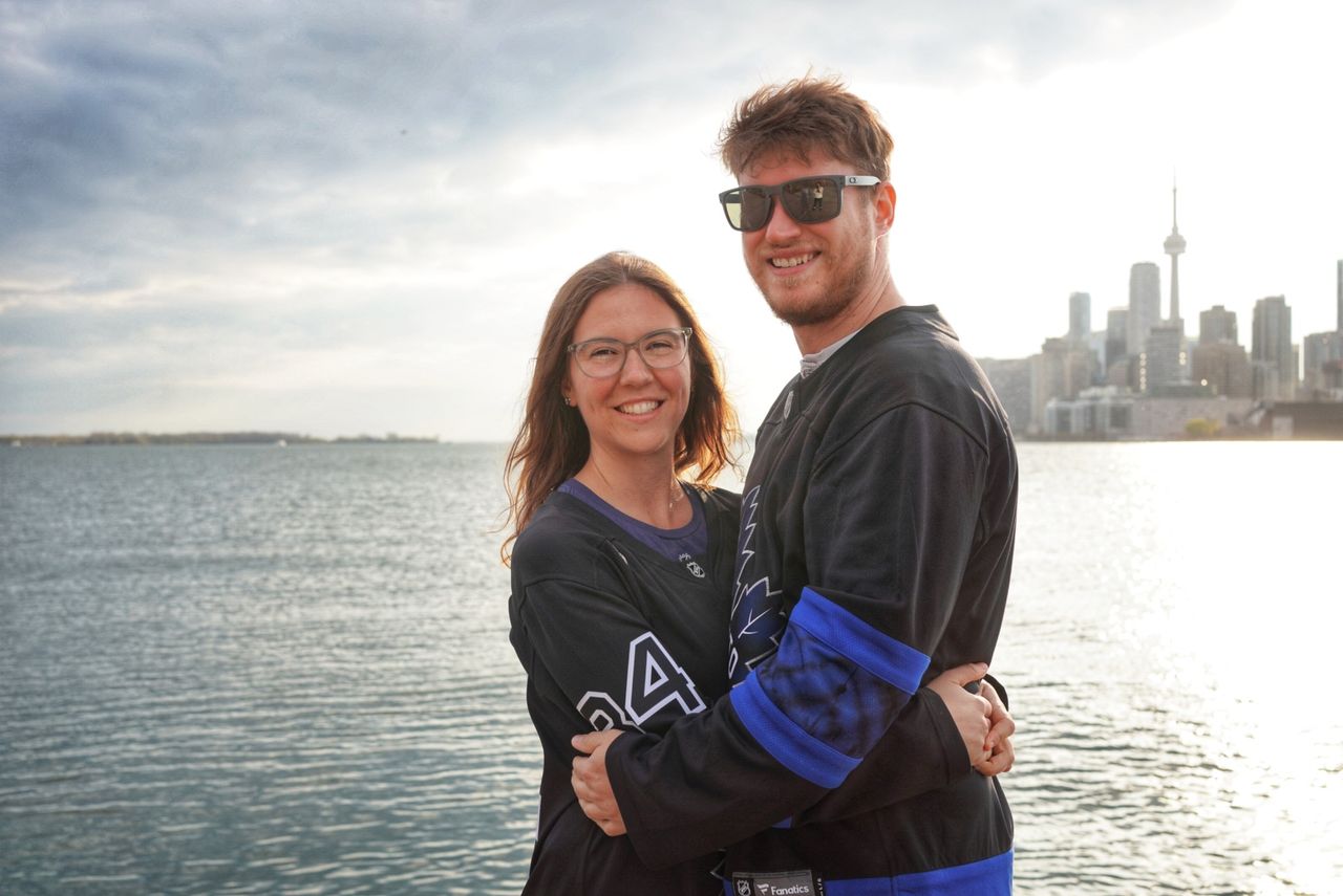 Scott & Emily at Polson Pier, photo 21.