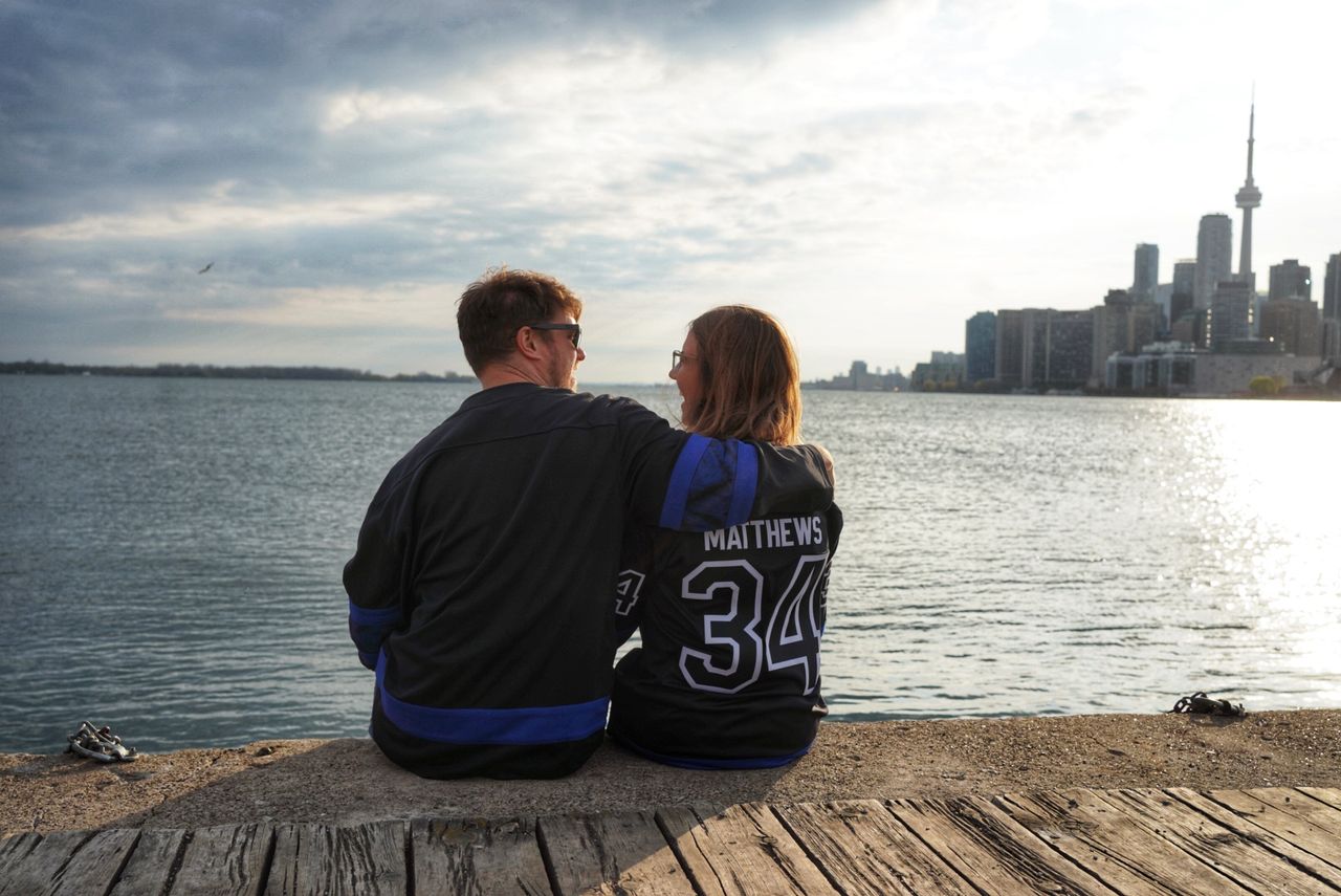 Scott & Emily at Polson Pier, photo 17.