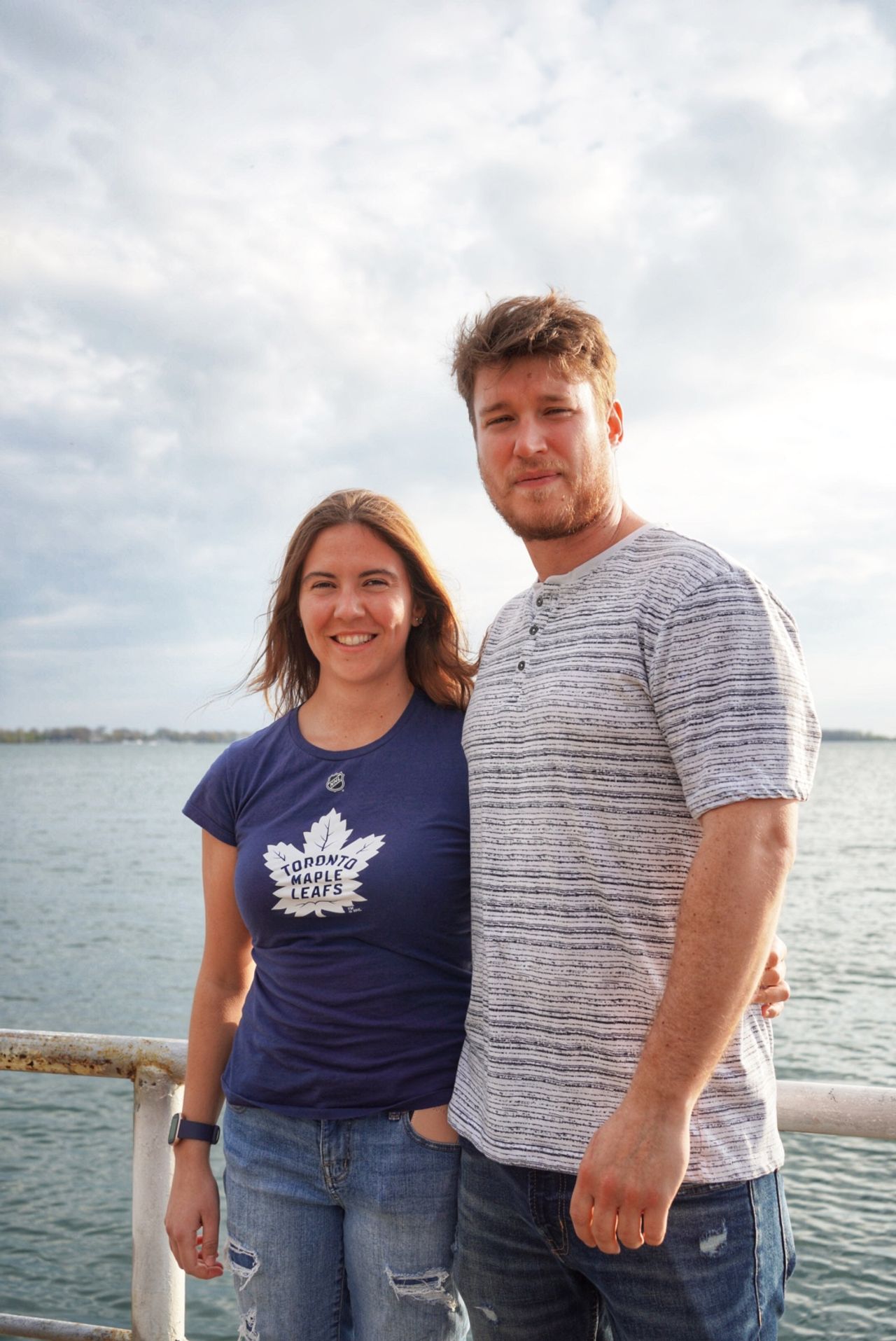 Scott & Emily at Polson Pier, photo 4.