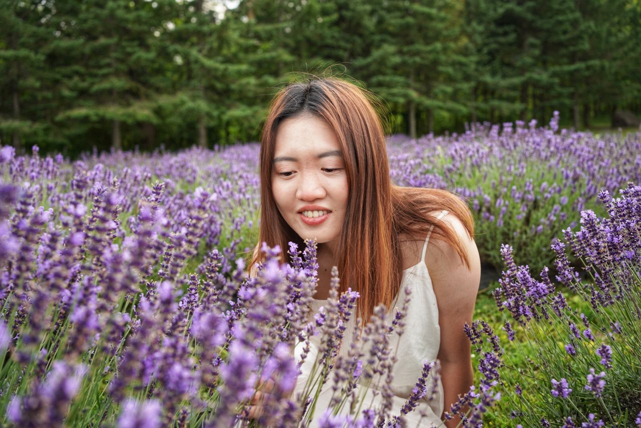 Camille & Kostiantyn at Purple Hill Lavender, photo 8.