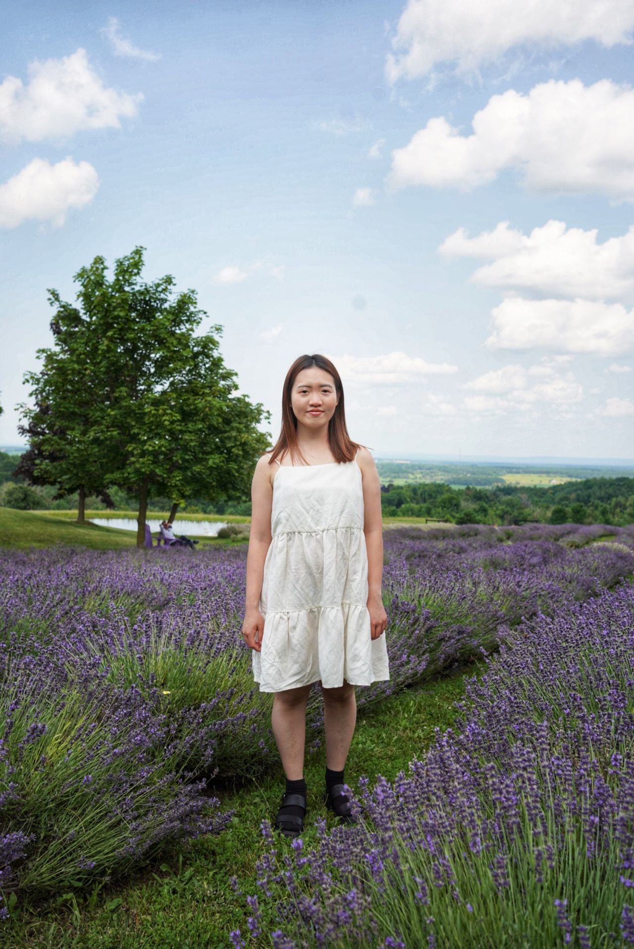 Camille & Kostiantyn at Purple Hill Lavender, photo 12.
